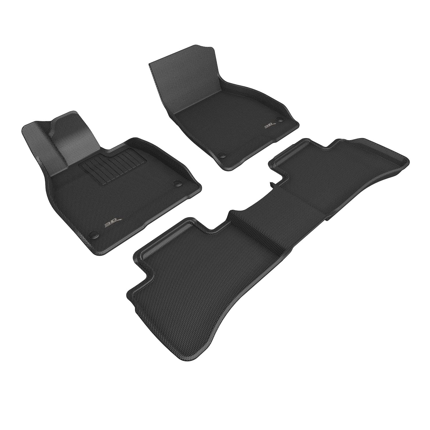 3D MAXpider Compatible with MERCEDES-BENZ EQS SEDAN 2022-2025 KAGU BLACK R1 R2