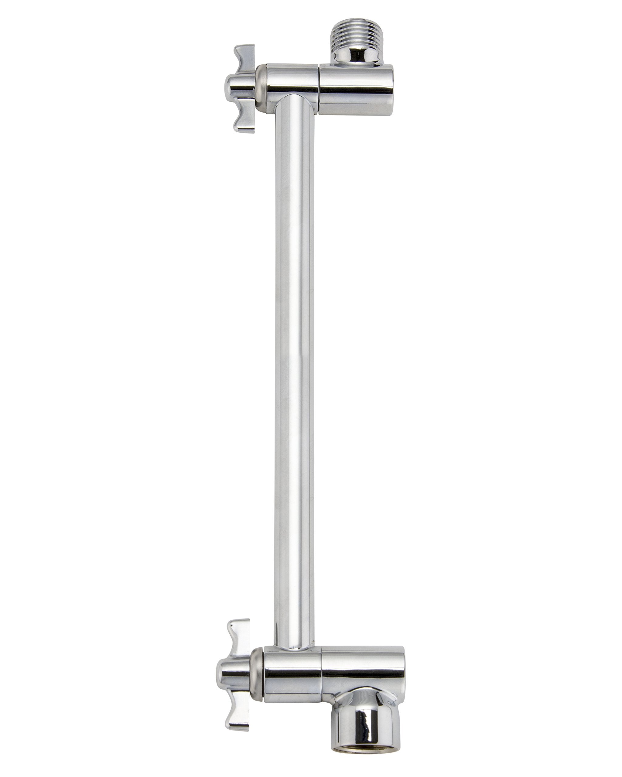 Plumb Pak, Polished Chrome Finish Keeney K781Cp Stylewise Adjustable Shower Arm With Swing Style, Size