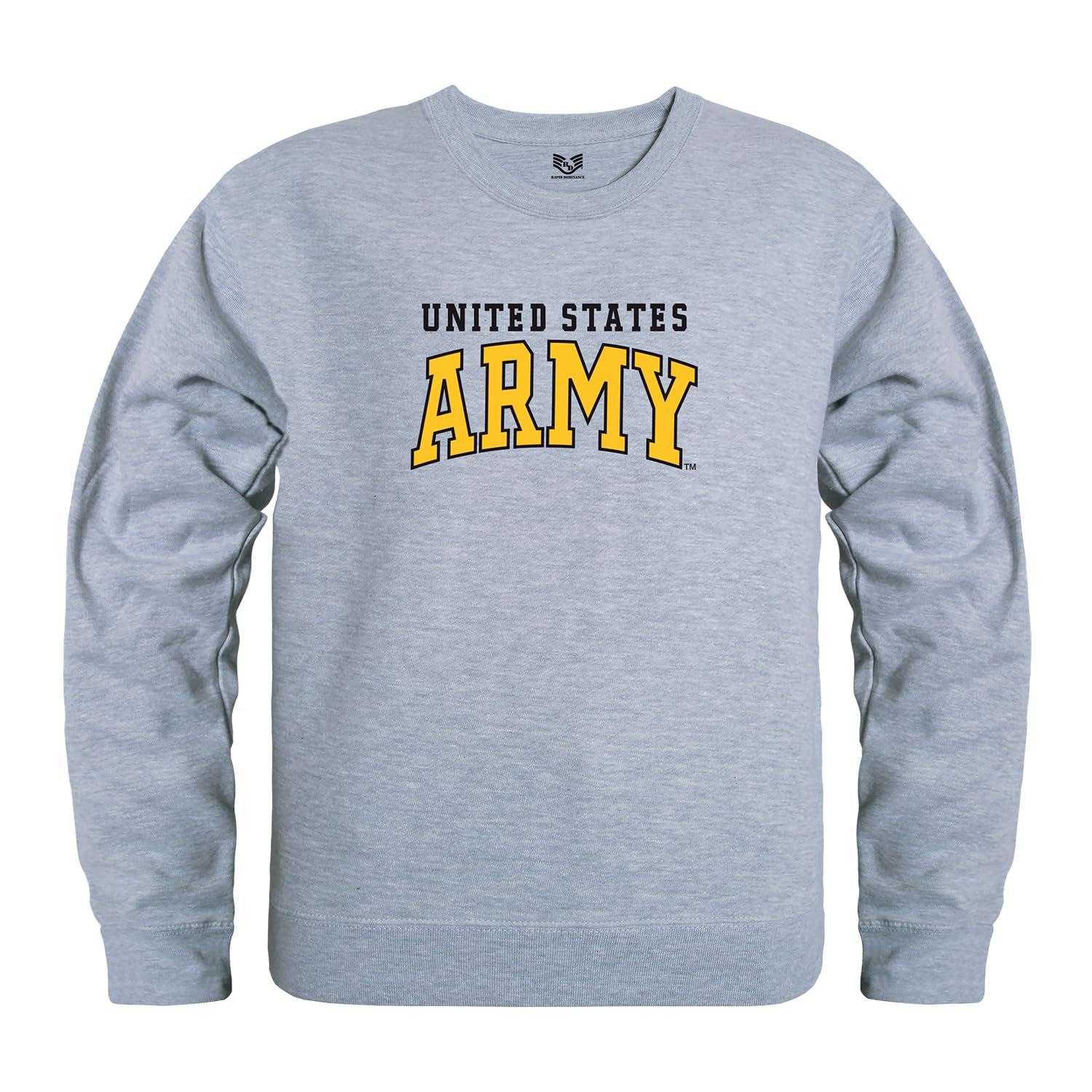 Graphic Crewneck, US Army 1, H.Gry, 2X