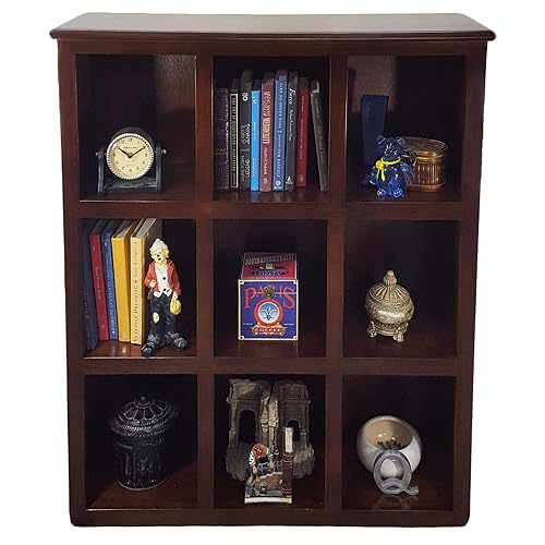 Poplar Storage Bookcase in Havana Gold