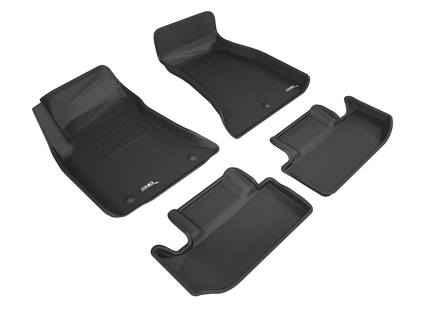 3D MAXpider DODGE CHALLENGER RWD 2015-2021 KAGU BLACK R1 R2