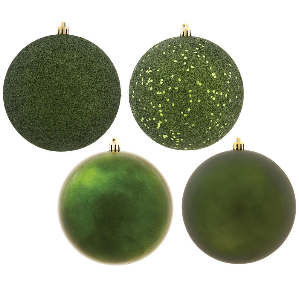 Casafoyer  3” Moss Green Ball 4 Finish Asst 16/Bx - N590864 - (Pack Of 2)