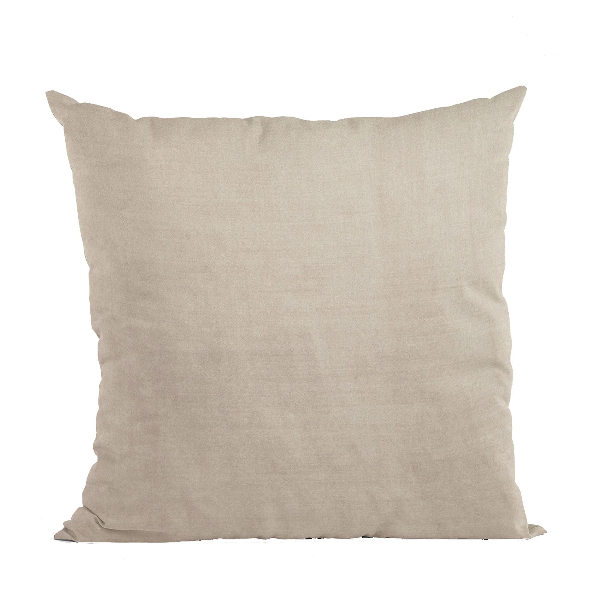 Plutus Blush Solid Shiny Velvet Luxury Throw Pillow - Double sided  20 x 26″ Standard