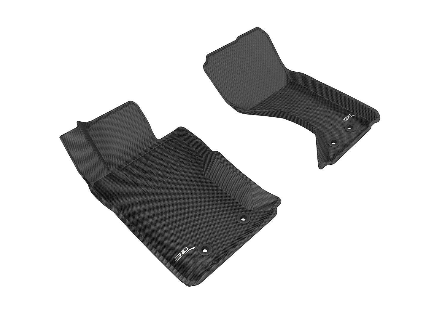 3D MAXpider FIAT 124 SPIDER 2017-2020 KAGU BLACK R1 (SINGLE ROW SET)