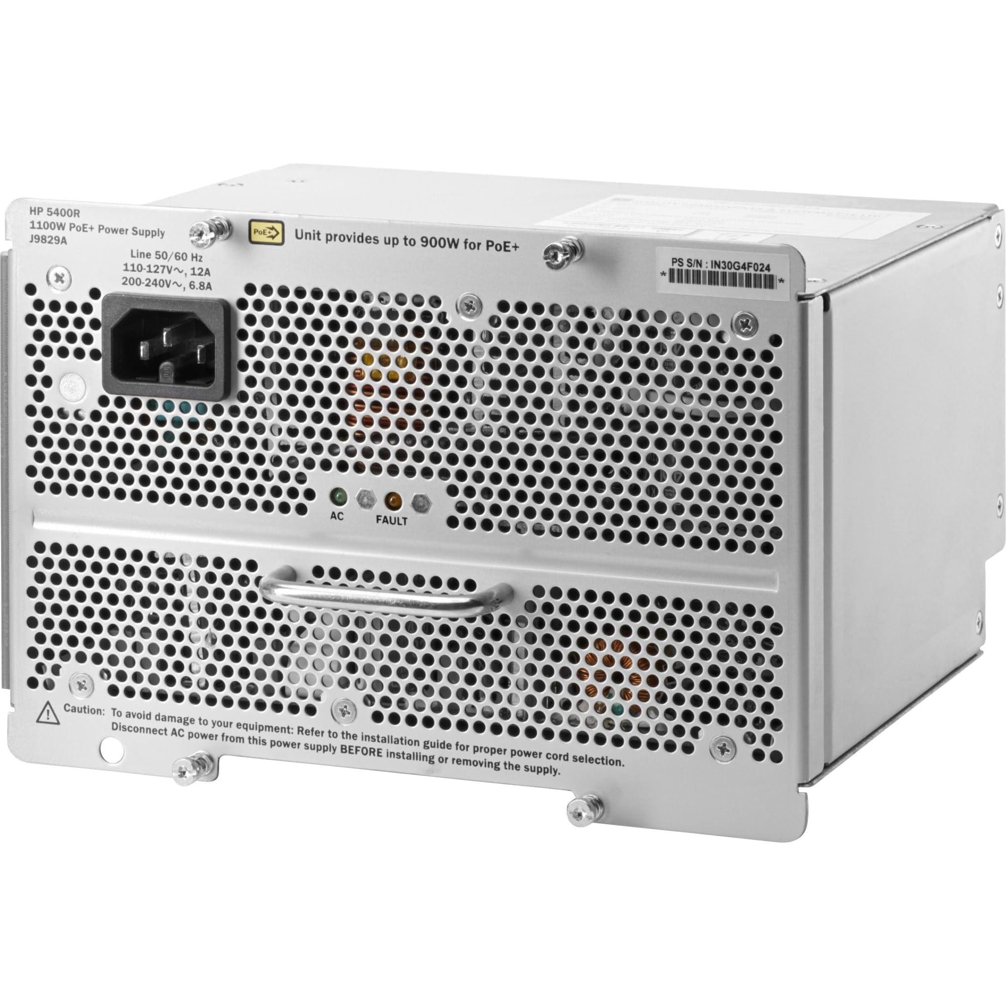 5400R 1100W POE+ ZL2 POWER SUPPLY PL=35