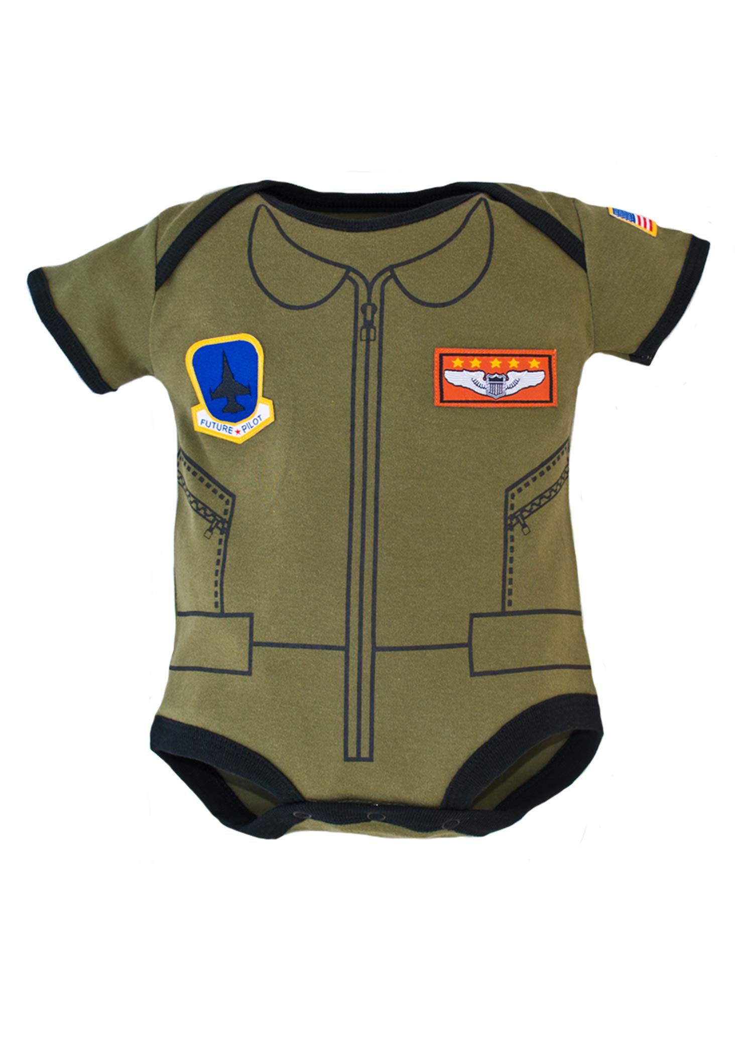 FLIGHT SUIT INFANT BODYSUIT