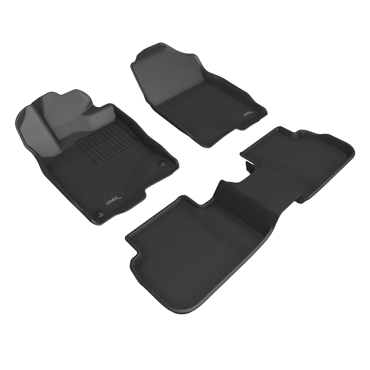3D MAXpider Compatible with ACURA INTEGRA 2023-2026 KAGU BLACK R1 R2 (W REAR USB PORT)