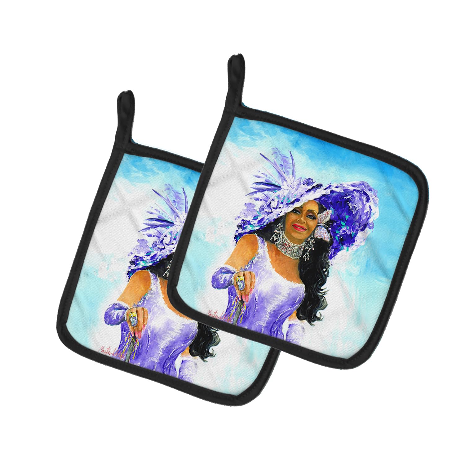 Easter Parade Pair of Pot Holders