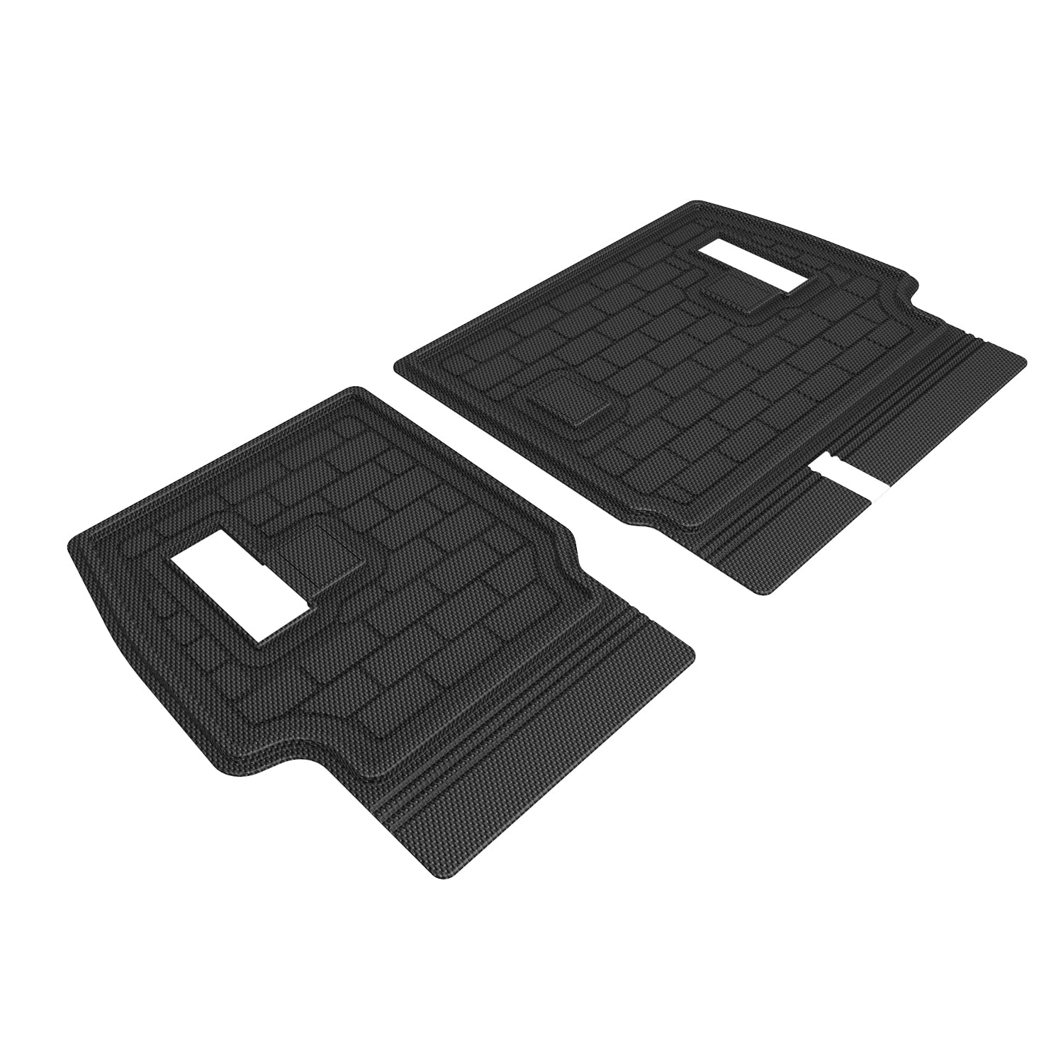 3D MAXpider Compatible with TOYOTA LAND CRUISER 2024-2026 KAGU BLACK SEATBACK PROTECTOR