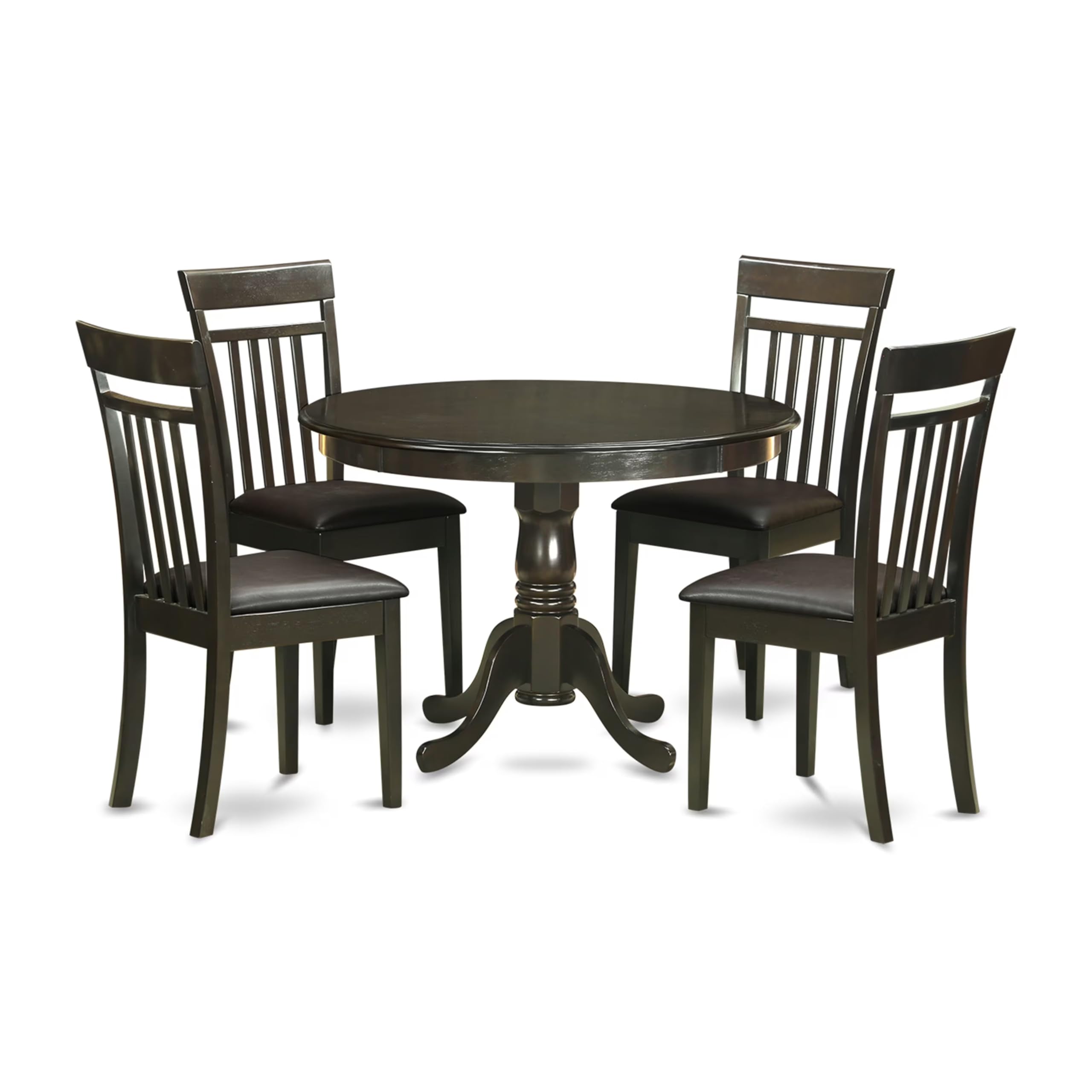 5  PC  small  Kitchen  Table  set-small  Table  and  4  Kitchen  Chairs.