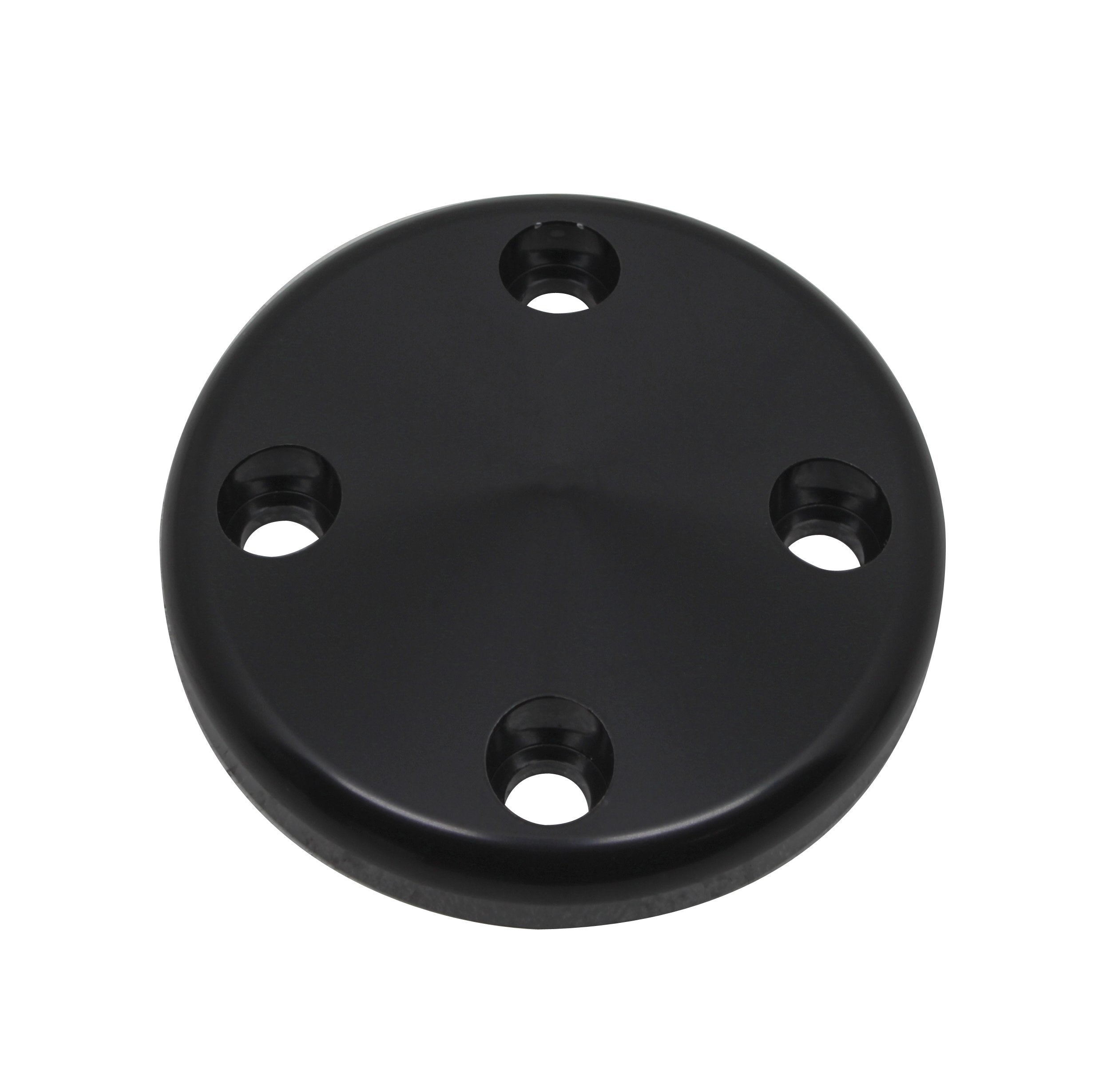 ALUMINUM WATER PUMP PULLEY NOSE Compatible/Replacement for GM CHEVY SB 283-350 LWP - BLACK