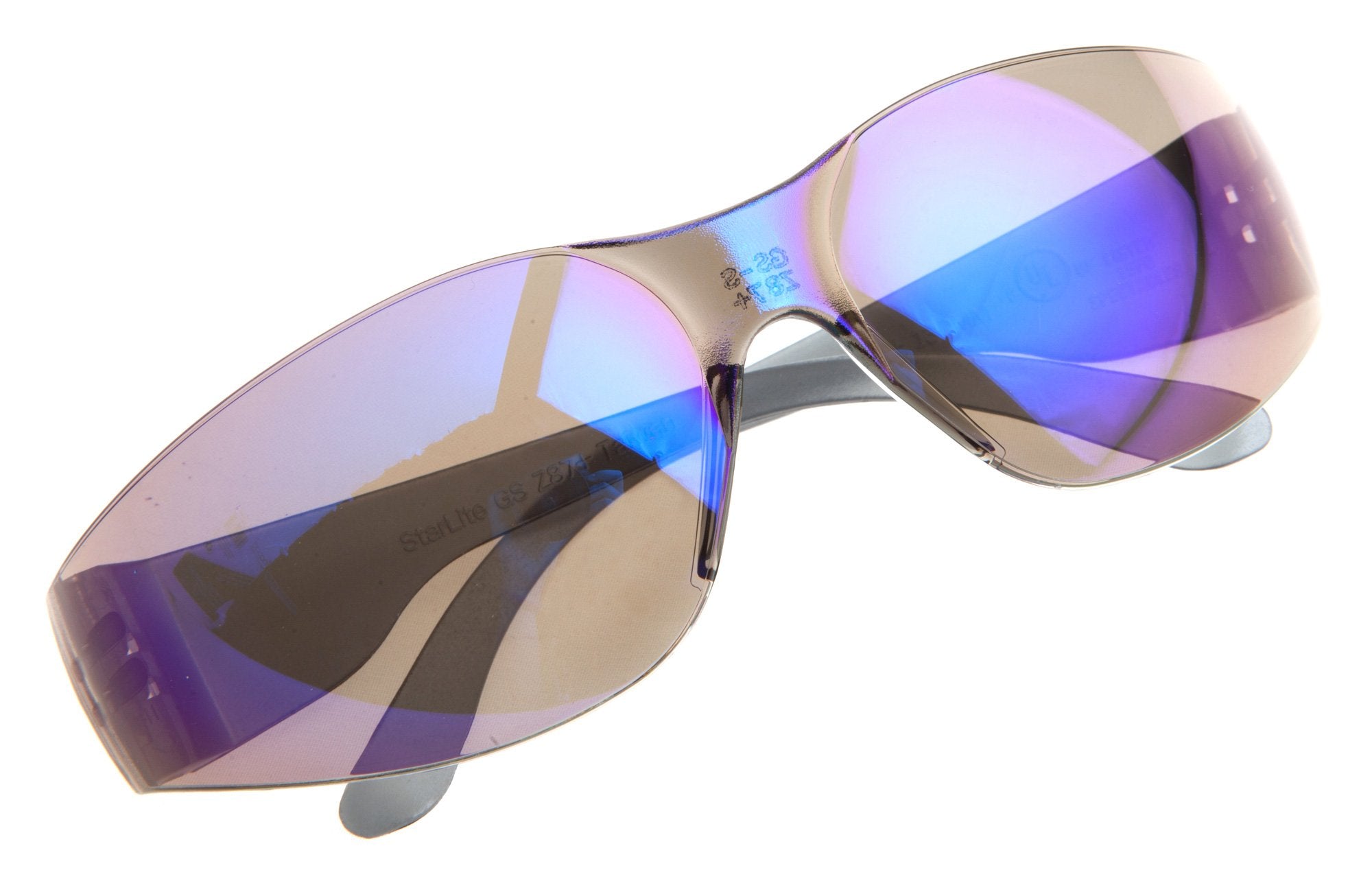 BLUE MIRROR SFTY GLASSES (Pack of 1)