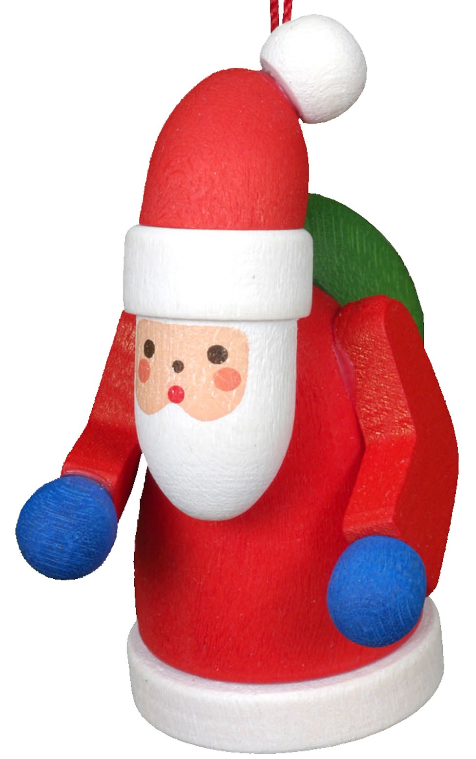ORNMNT-SANTA EACH