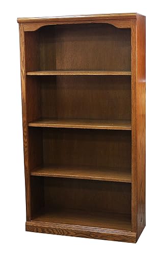 Oak 60 Open Bookcase in Medium