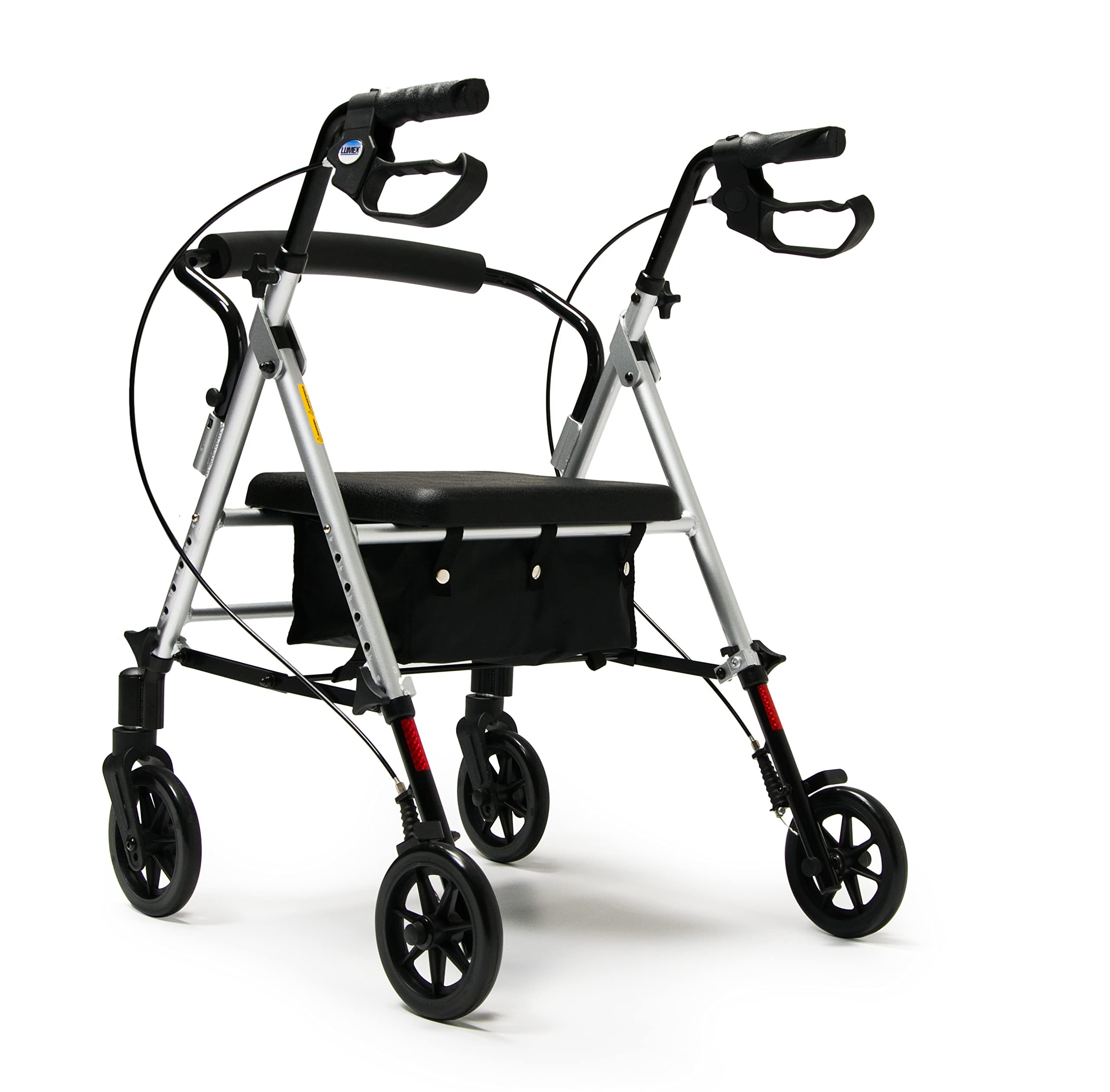 SET N GO HGT ADJ ROLLATOR SLVR LUMEX