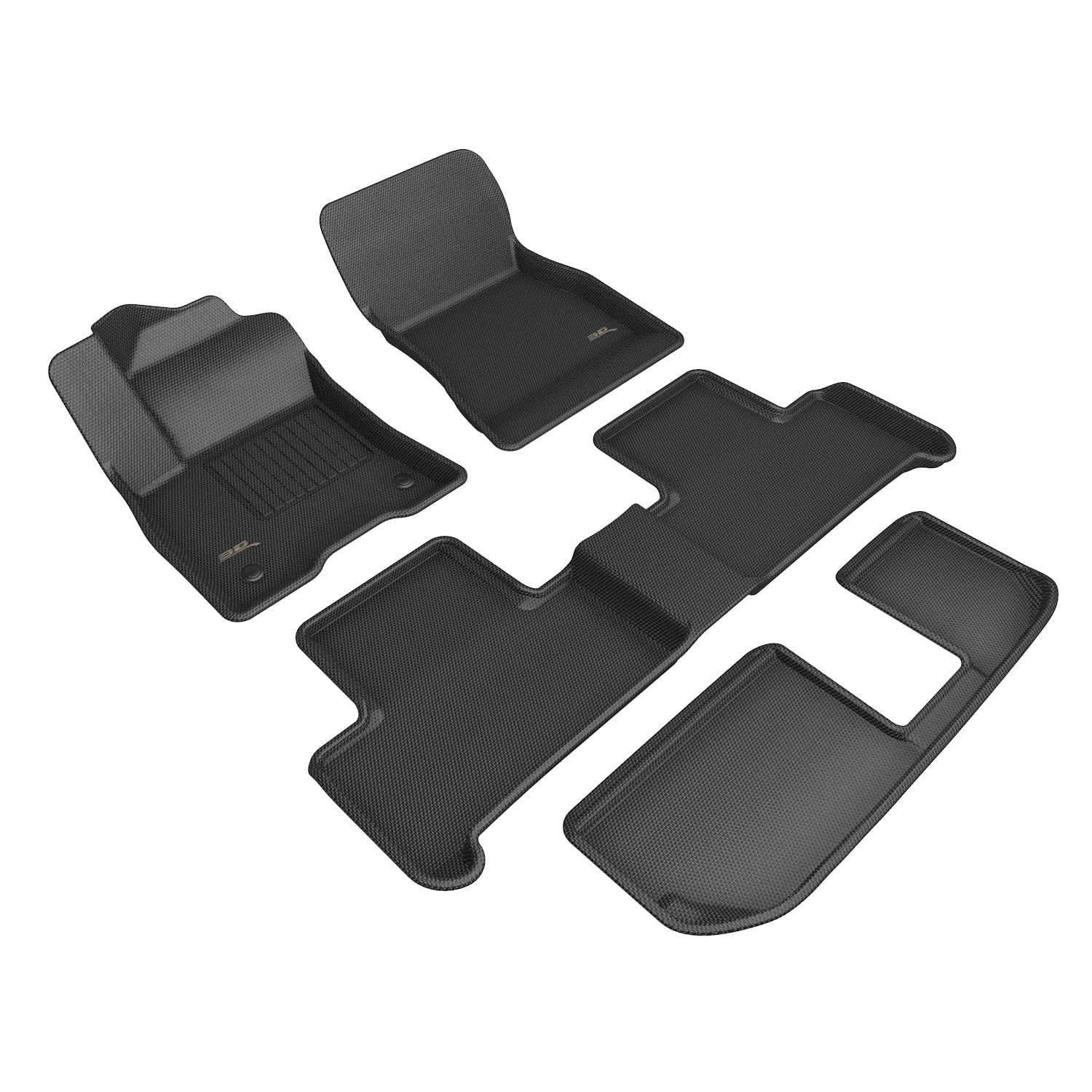 3D MAXpider Compatible with MERCEDES-BENZ EQB (X243) 2022-2026 KAGU BLACK R1 R2 R3