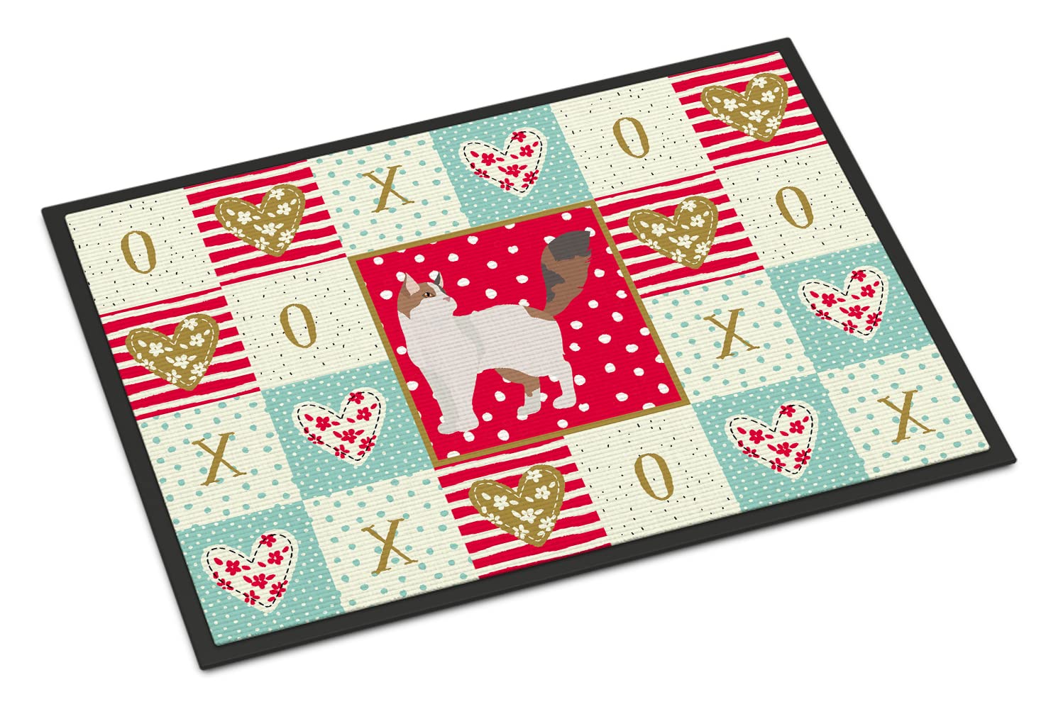 Turkish Van Cat Love Indoor or Outdoor Mat 18x27