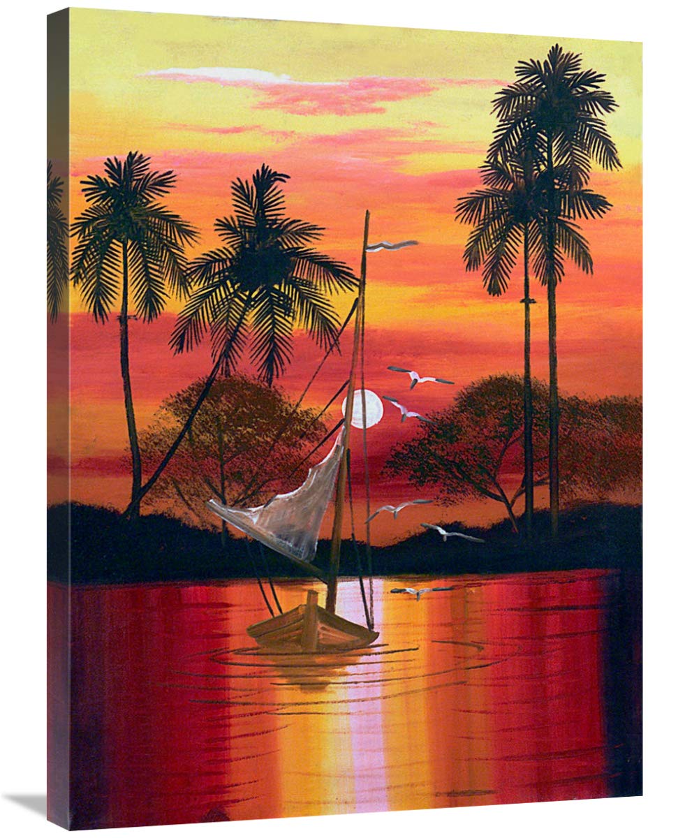 Ragged Island Slope-Canvas Art-24x32”