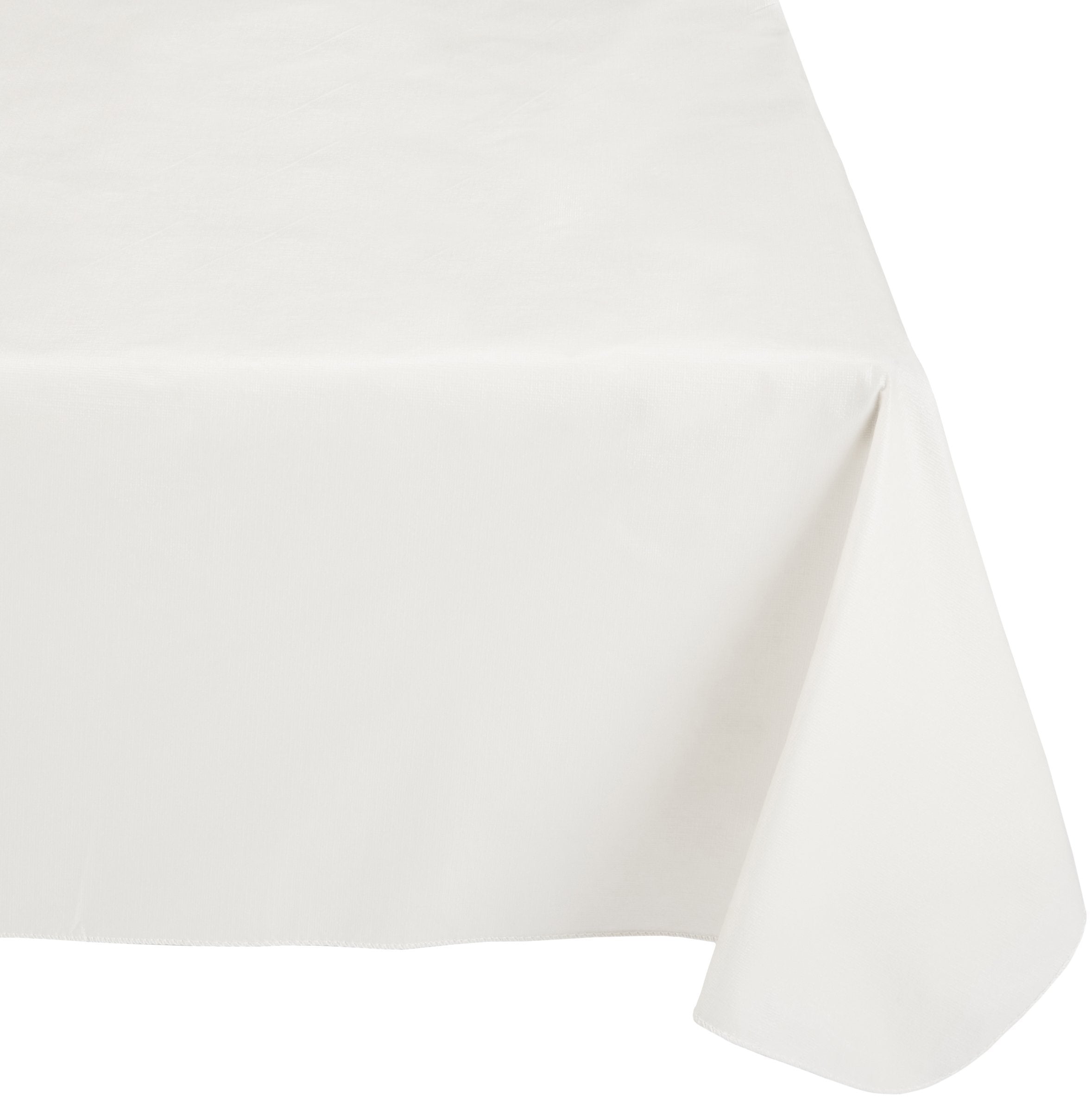 Solid color vinyl tablecloth with polyester flannel backing, size 52x90""