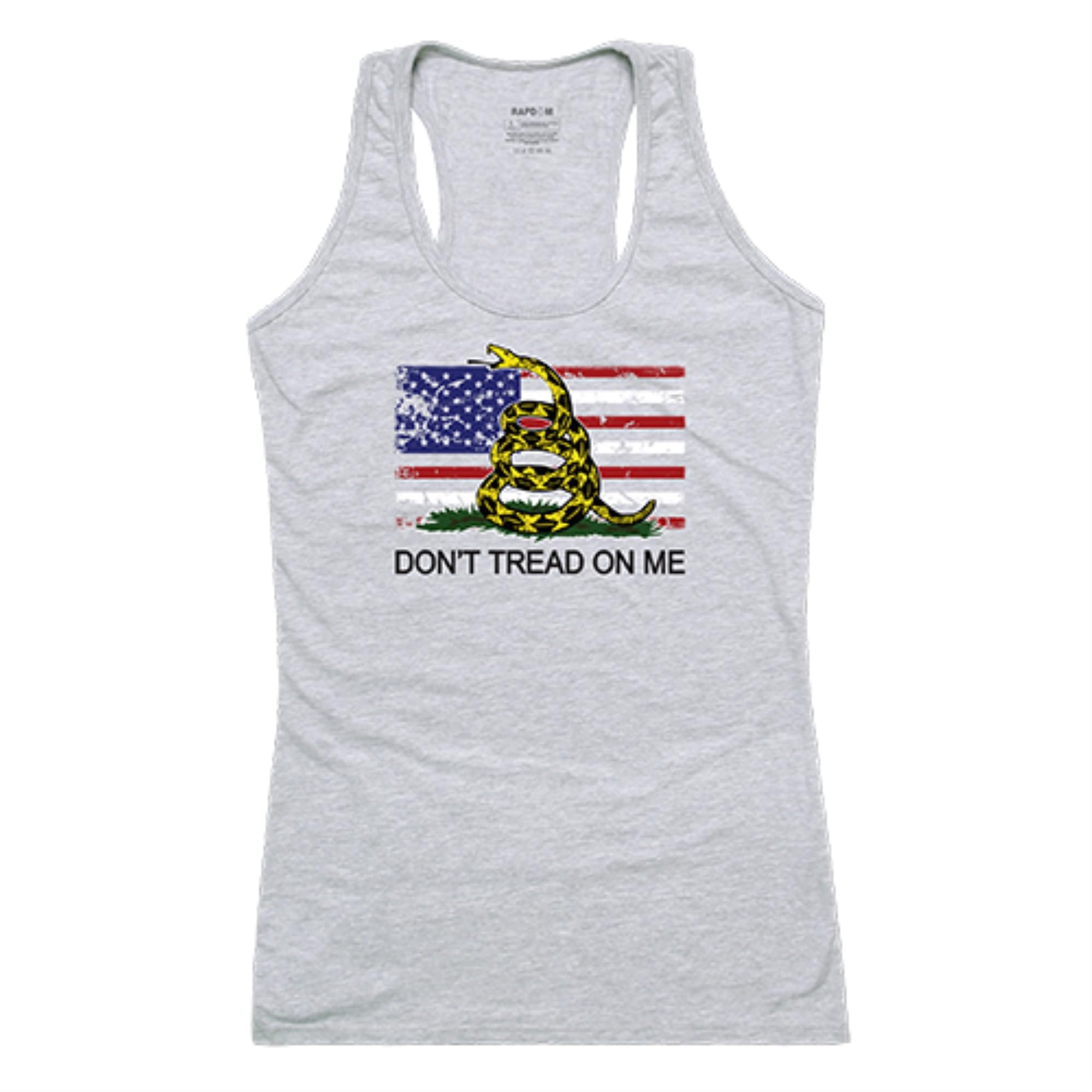 WomenGraphicTank, Flag w/Gadsden,HGY, 2X