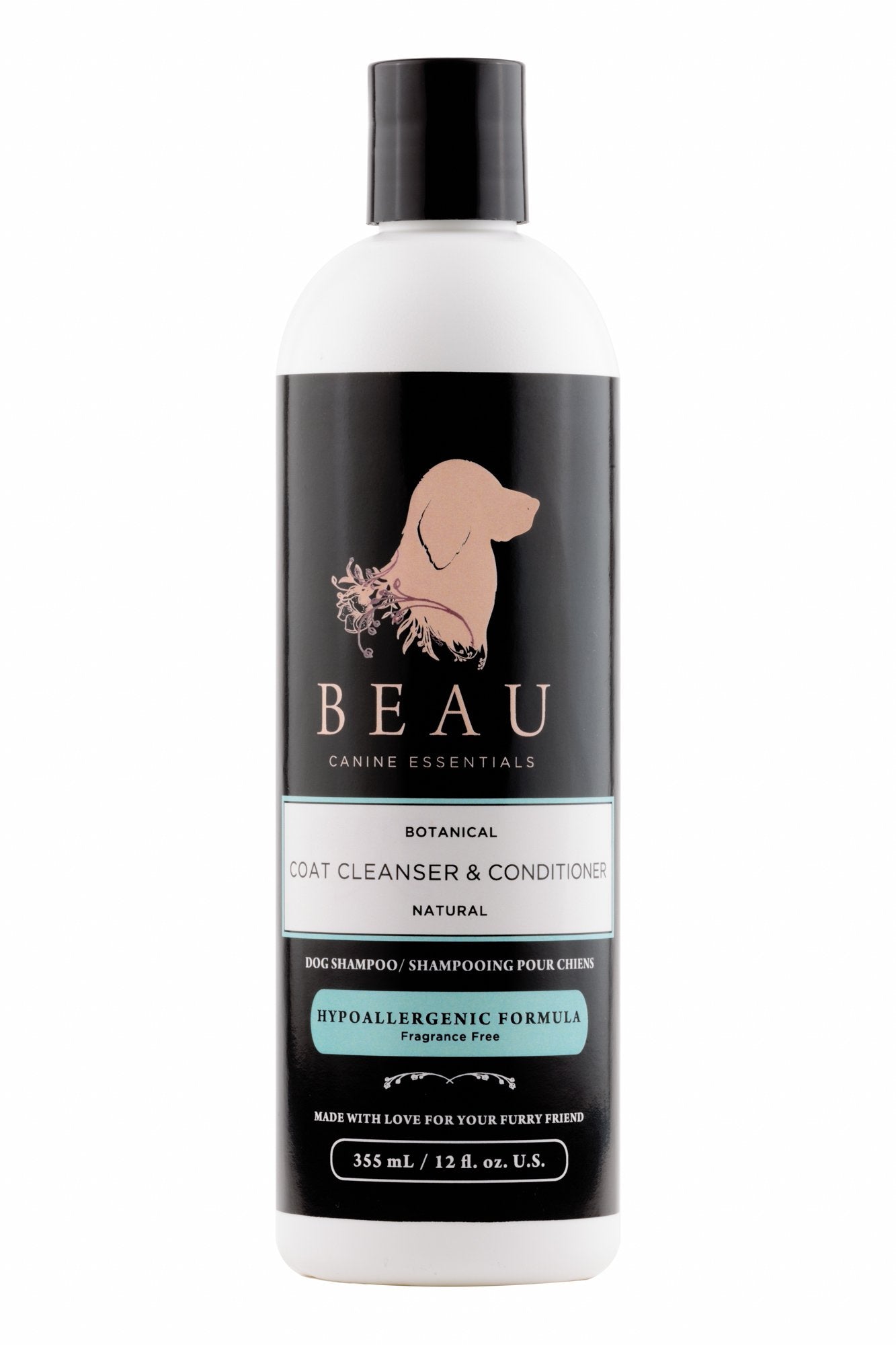 Coat Cleanser and Conditioner: Hypoallergenic Formula