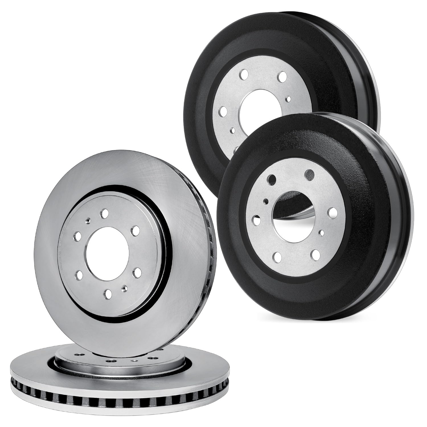 R1 Concepts Disc Brake Rotor and Drum Set WFPN2-76122