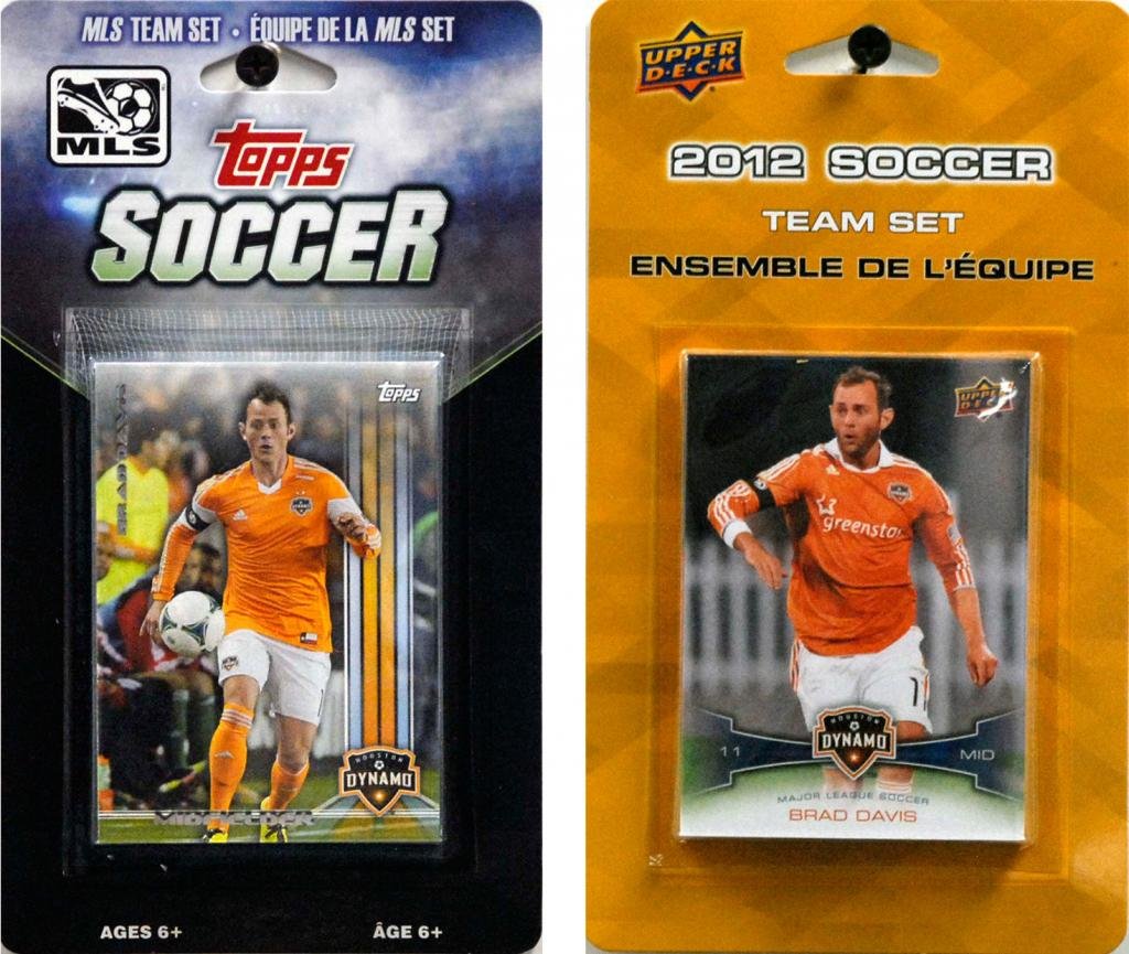 MLS Houston Dynamo 2 Different Licensed Trading Card Team Sets