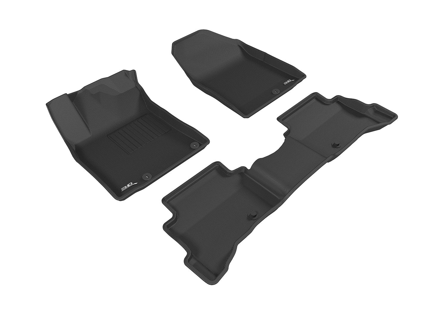 3D MAXpider HYUNDAI IONIQ HYBRID 2017-2021 / IONIQ PLUG-IN HYBRID 2018-2019 KAGU BLACK R1 R2