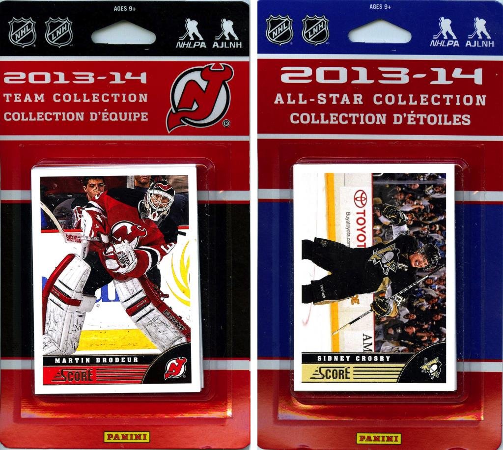 NHL New Jersey Devils Licensed 2013-14 Score Team Set and All-Star Set