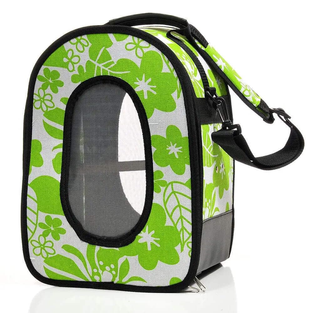 18.5 x 13.5″ x 9″ -  Soft Sided Travel Carrier - LARGE GREEN HB1506L Green