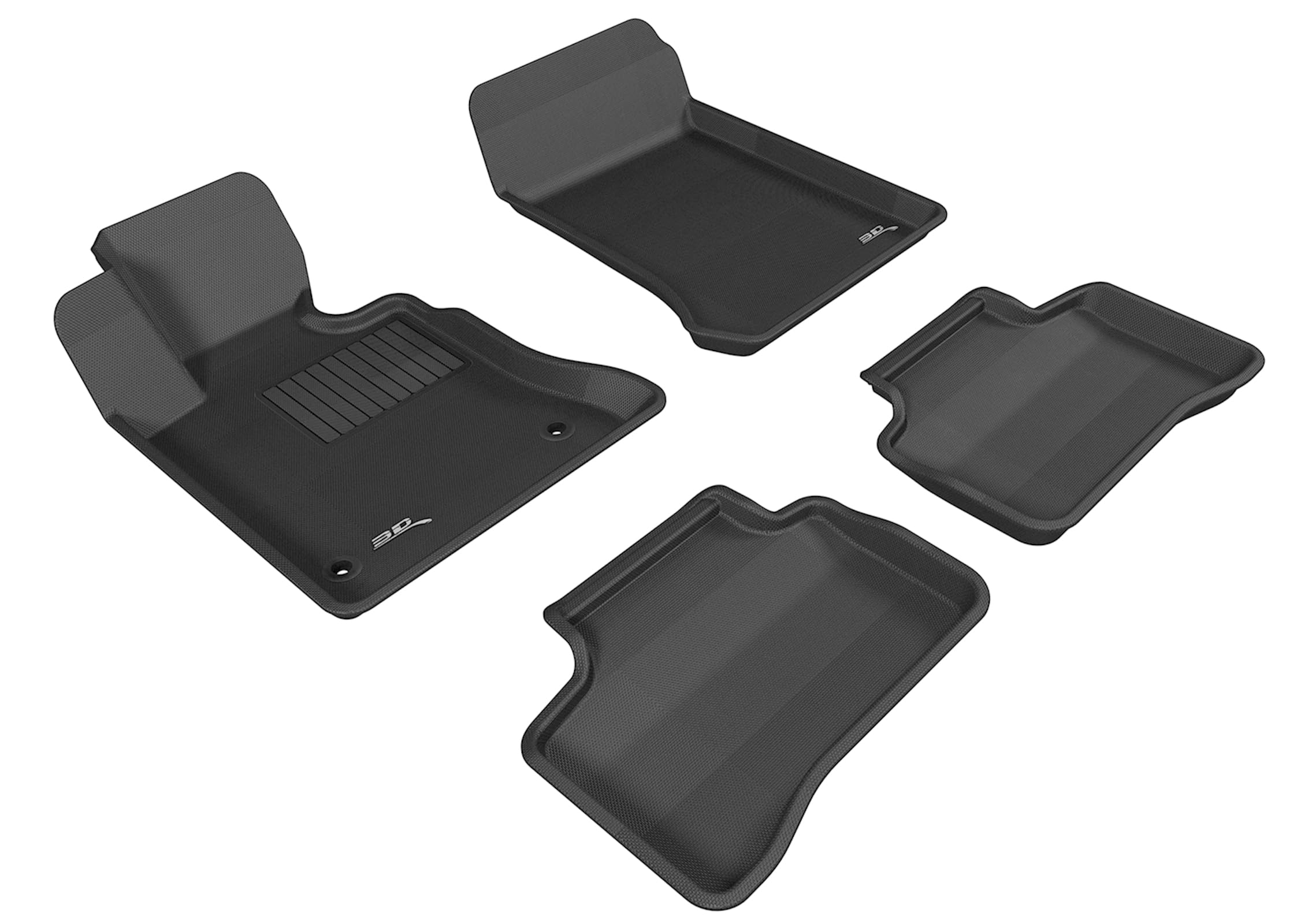 3D MAXpider MERCEDES-BENZ GLK-CLASS (X204) 2009-2012 KAGU BLACK R1 R2