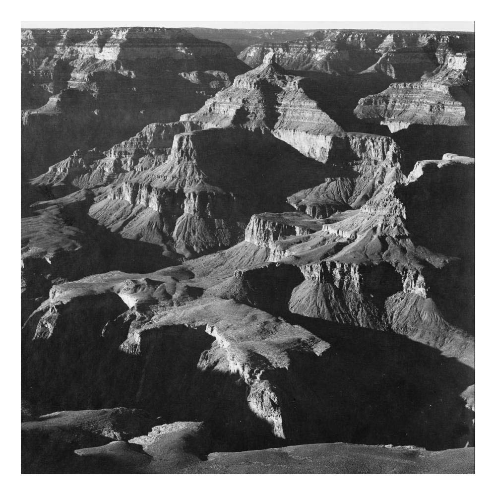 Grand Canyon National Park, Arizona - National Parks and Monuments, 1940-Paper Art-24x24”