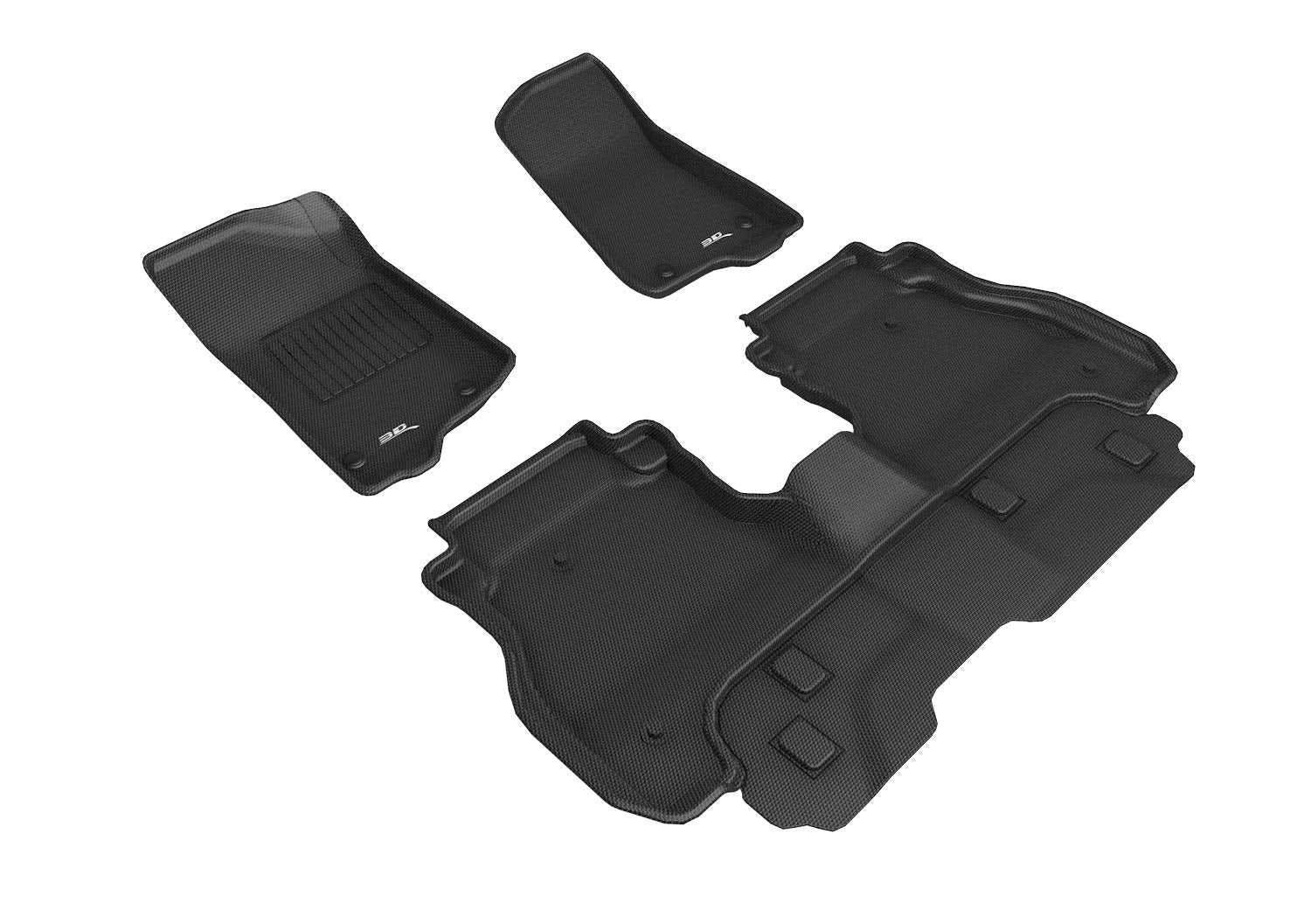 3D MAXpider JEEP GLADIATOR JT 2020-2022 KAGU BLACK R1 R2