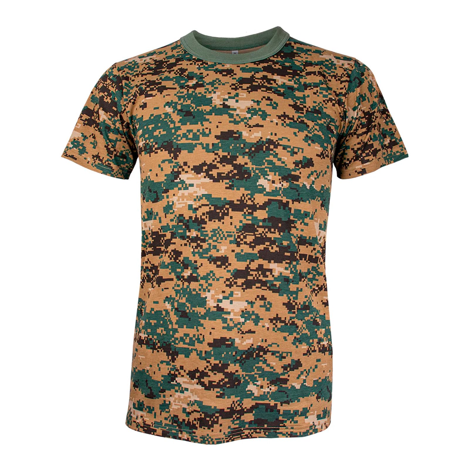 Mens Short Sleeve T-Shirt Digital Woodland XL