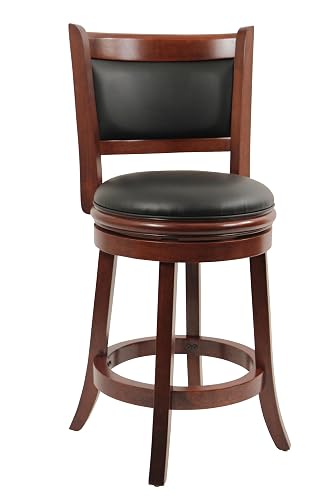Yardlio Stylish and Durable Augusta Swivel Counter Stool: Comfortable Seating for Any Decor