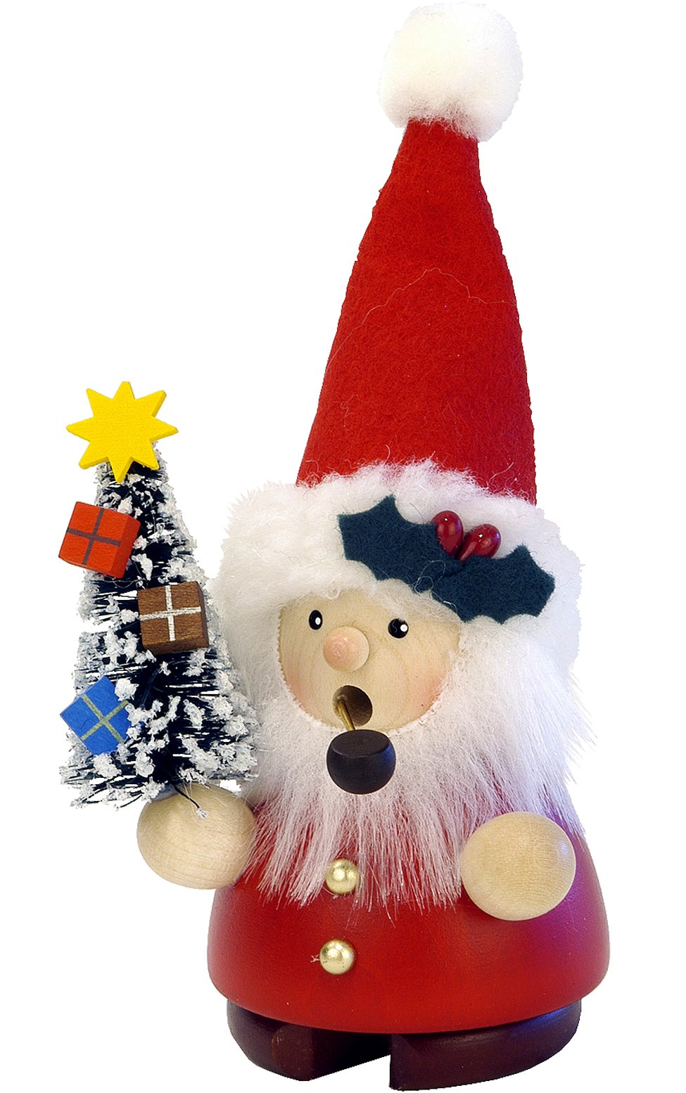 SMKR-SANTA W/TREE RED EACH