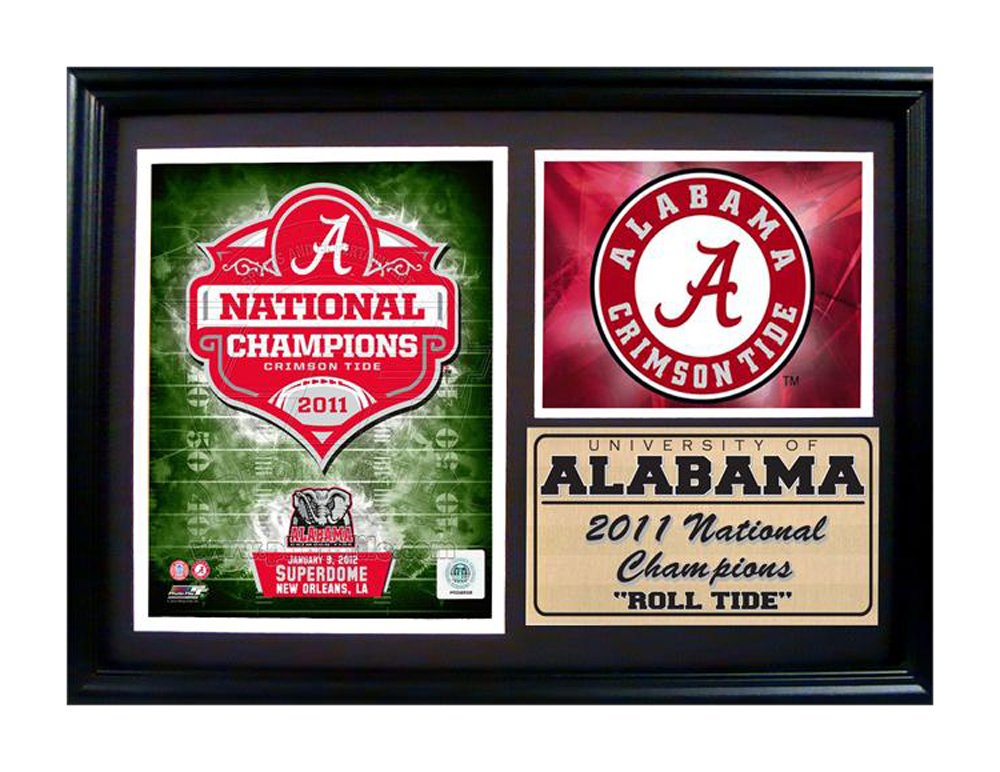 12x18 Photo Stat Frame - University of Alabama Champions
