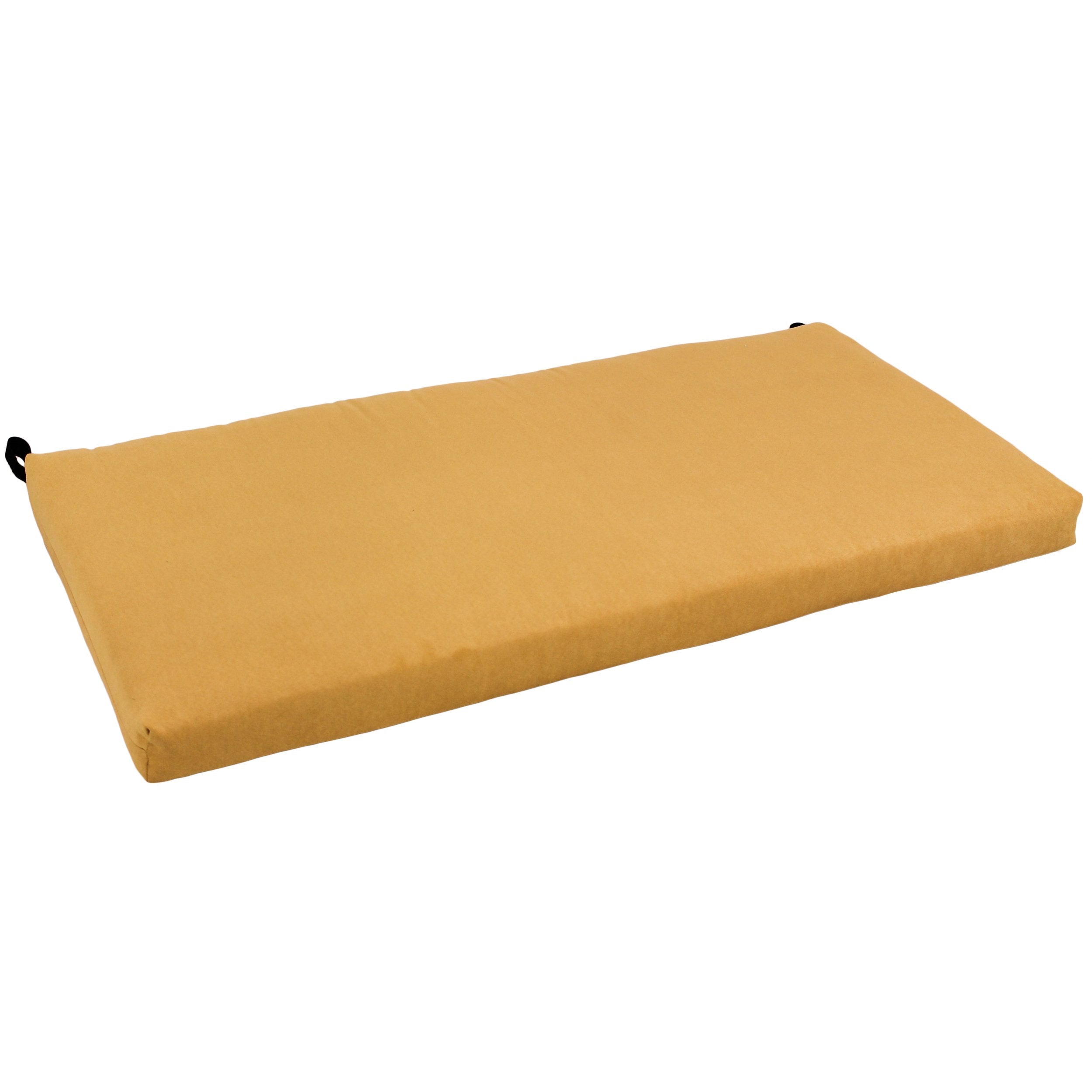 42-inch by 19-inch Micro Suede Loveseat Cushion - Lemon