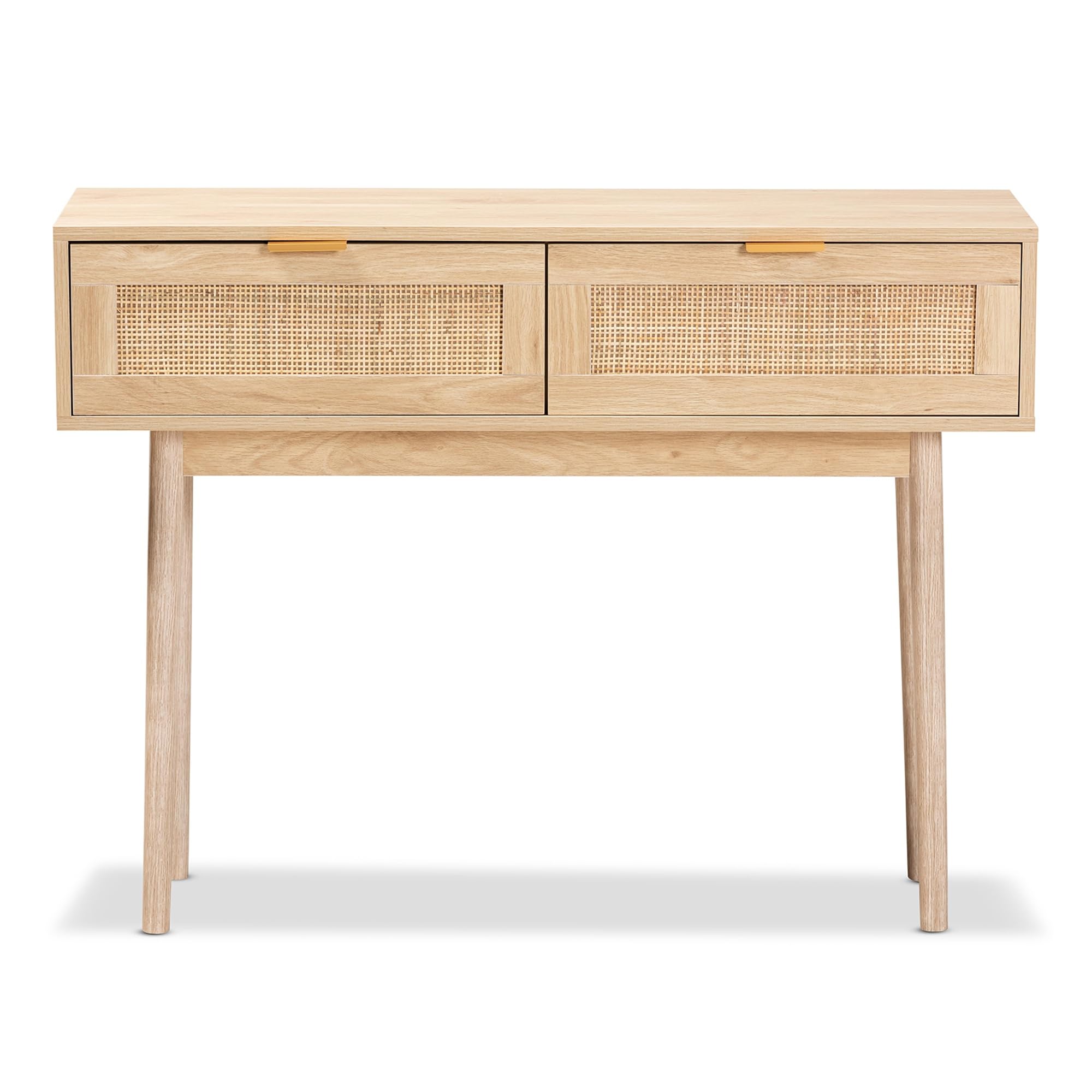 Casafoyer 39.4-inch W x 11.8-inch D Console Table, Oak Brown (176-11250-HiT)