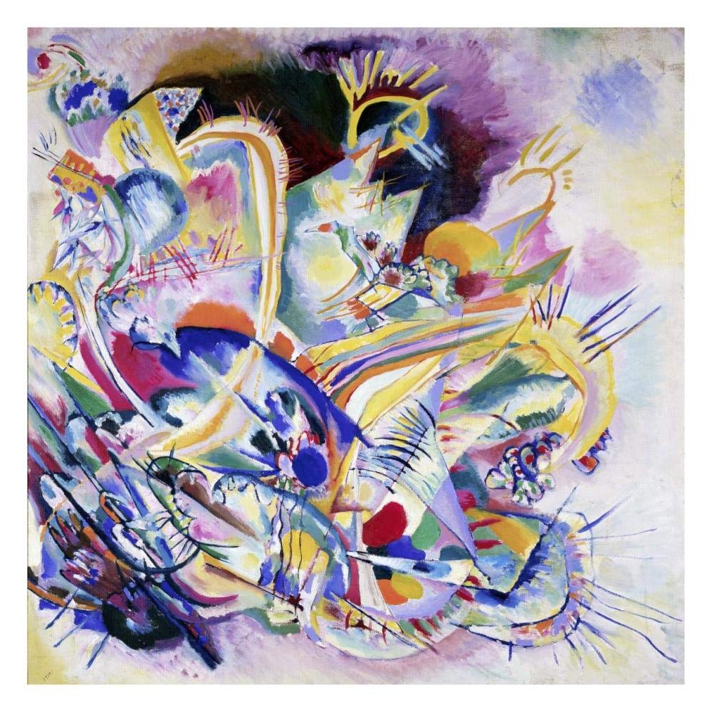 Improvisation Painting-Paper Art-26x26”
