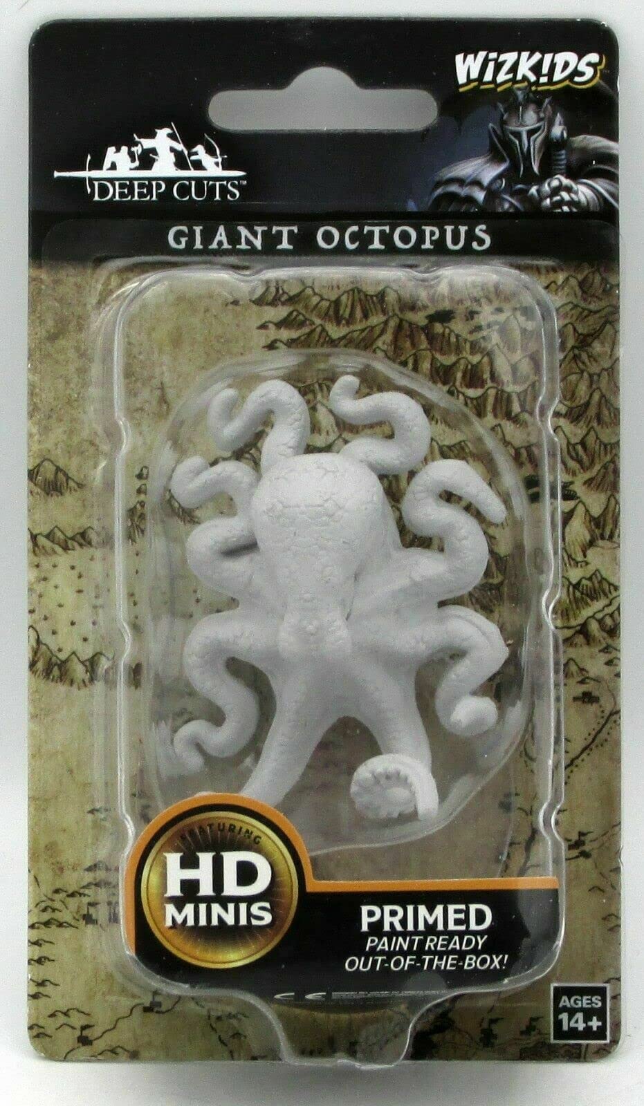 WizKids Deep Cuts Minis: Giant Octopus W9 (Unpainted)
