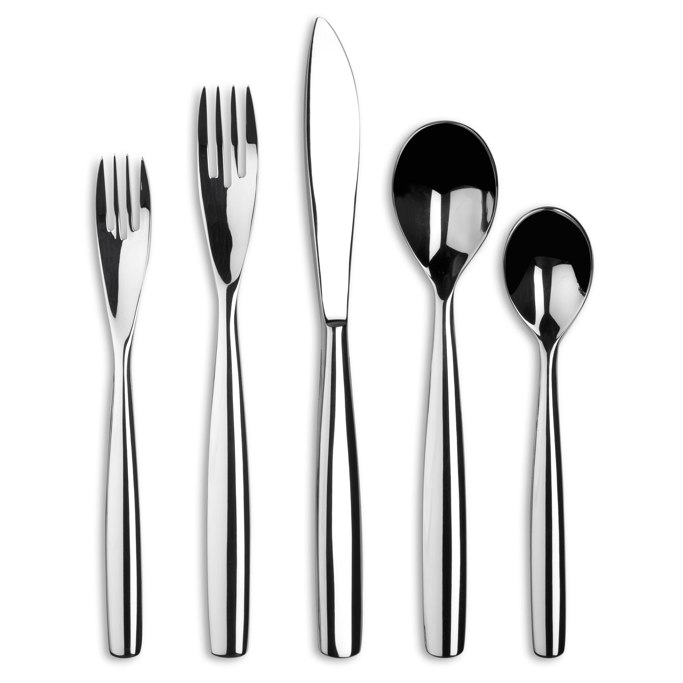 Charlie Mirror Finish 18/10 Stainless 42pc Set