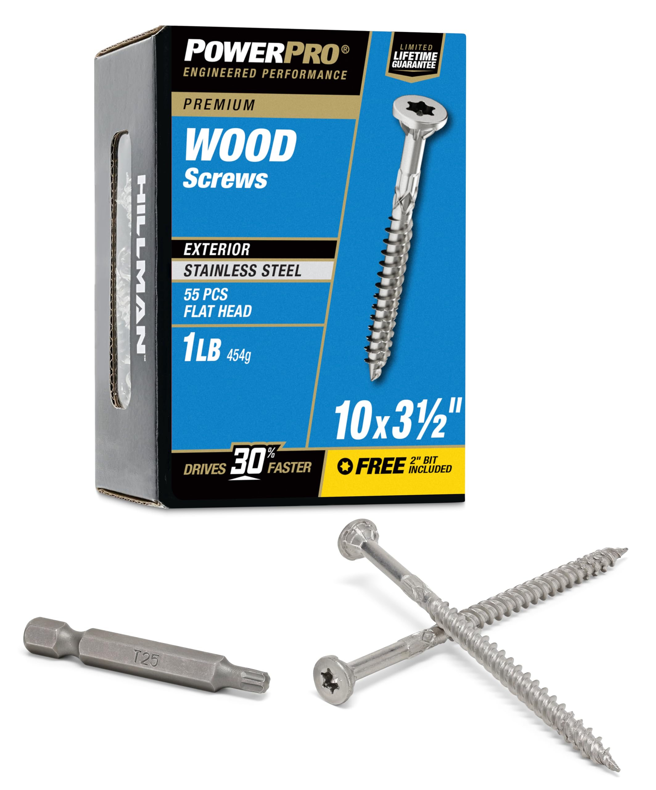 DCK SCREW 10X3.5″ STR 1# (Pack of 1)