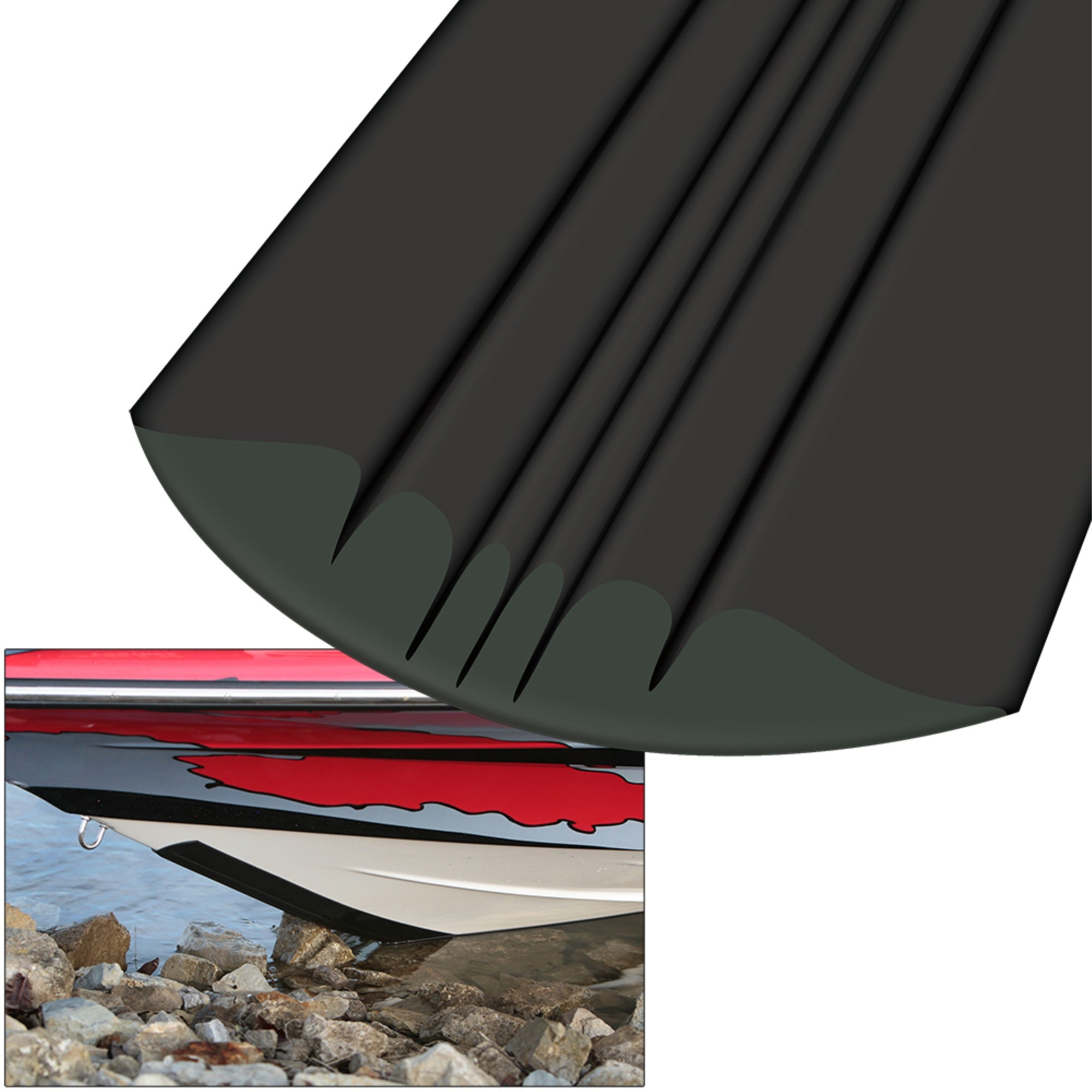 MEGAWARE KEELGUARD 5' BLACK
