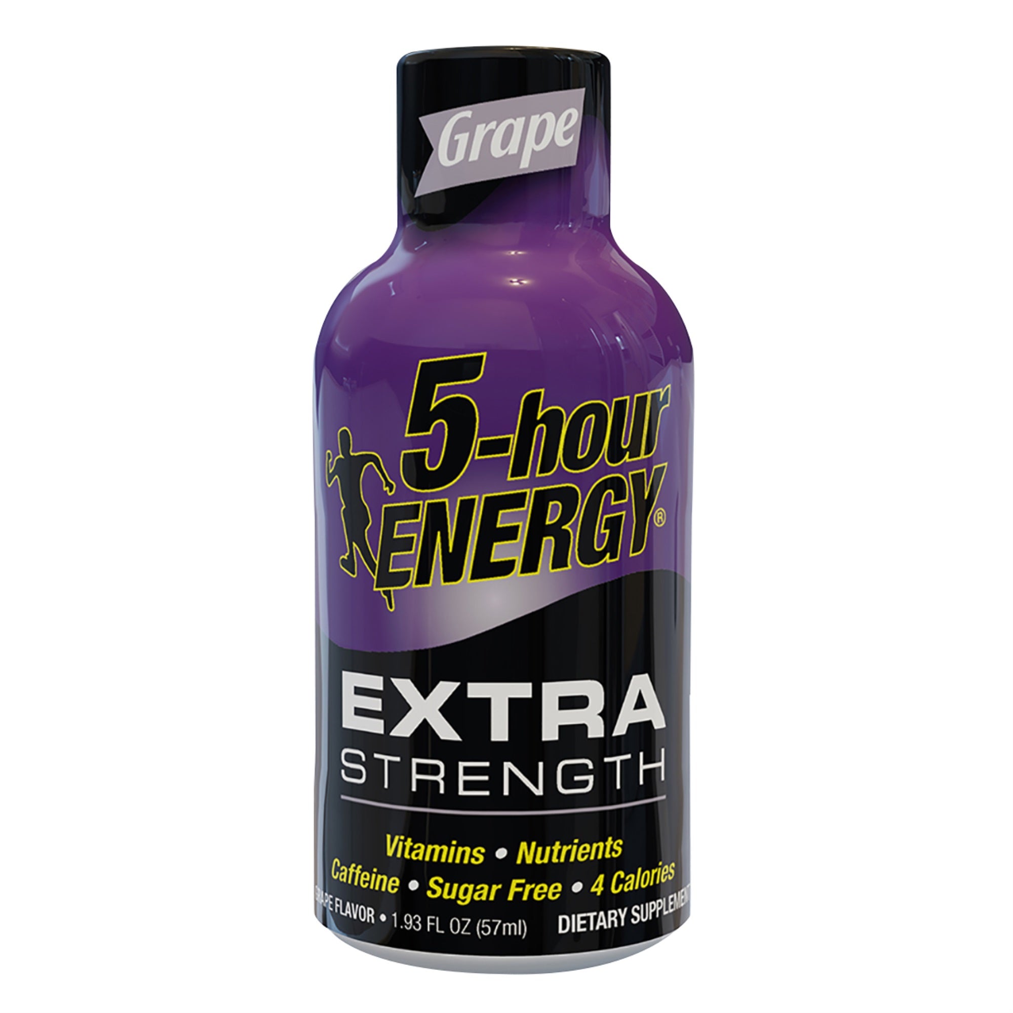 4Ct 5-Hour Extra Strength Grape