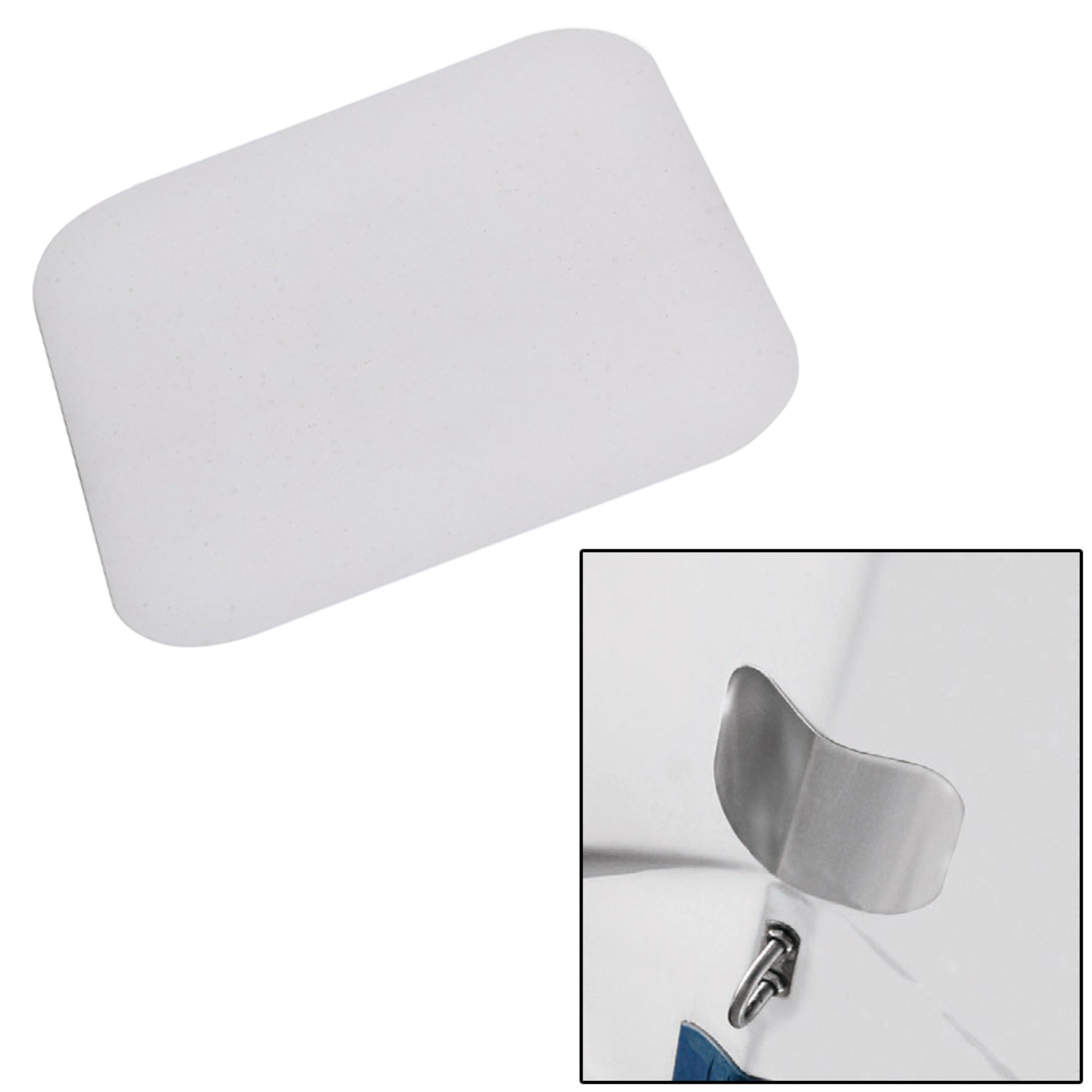 Megaware Scuffbuster Solid Bowguard 22G Stainless Steel