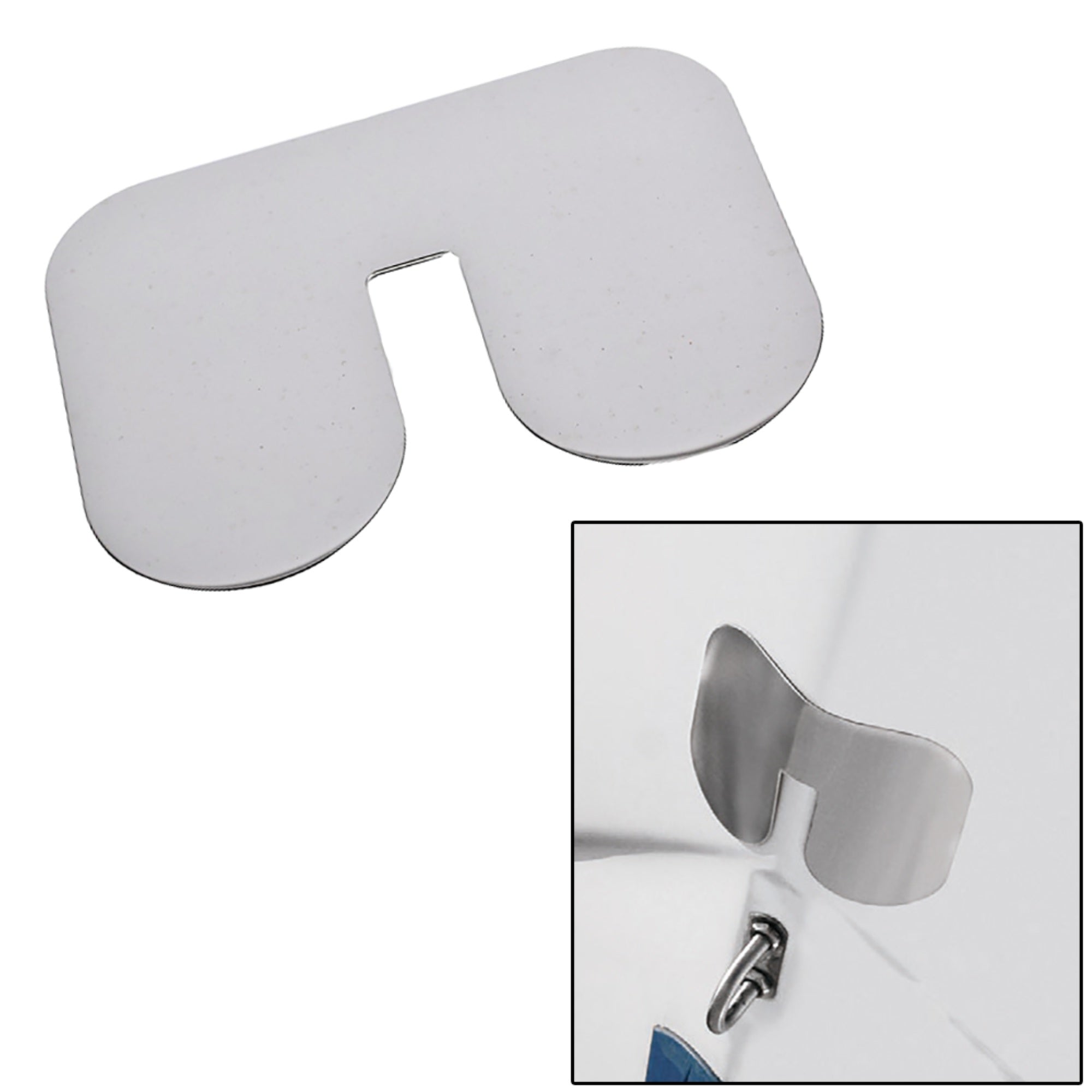 Megaware Scuffbuster Notched Bowguard 22G Stainless Steel