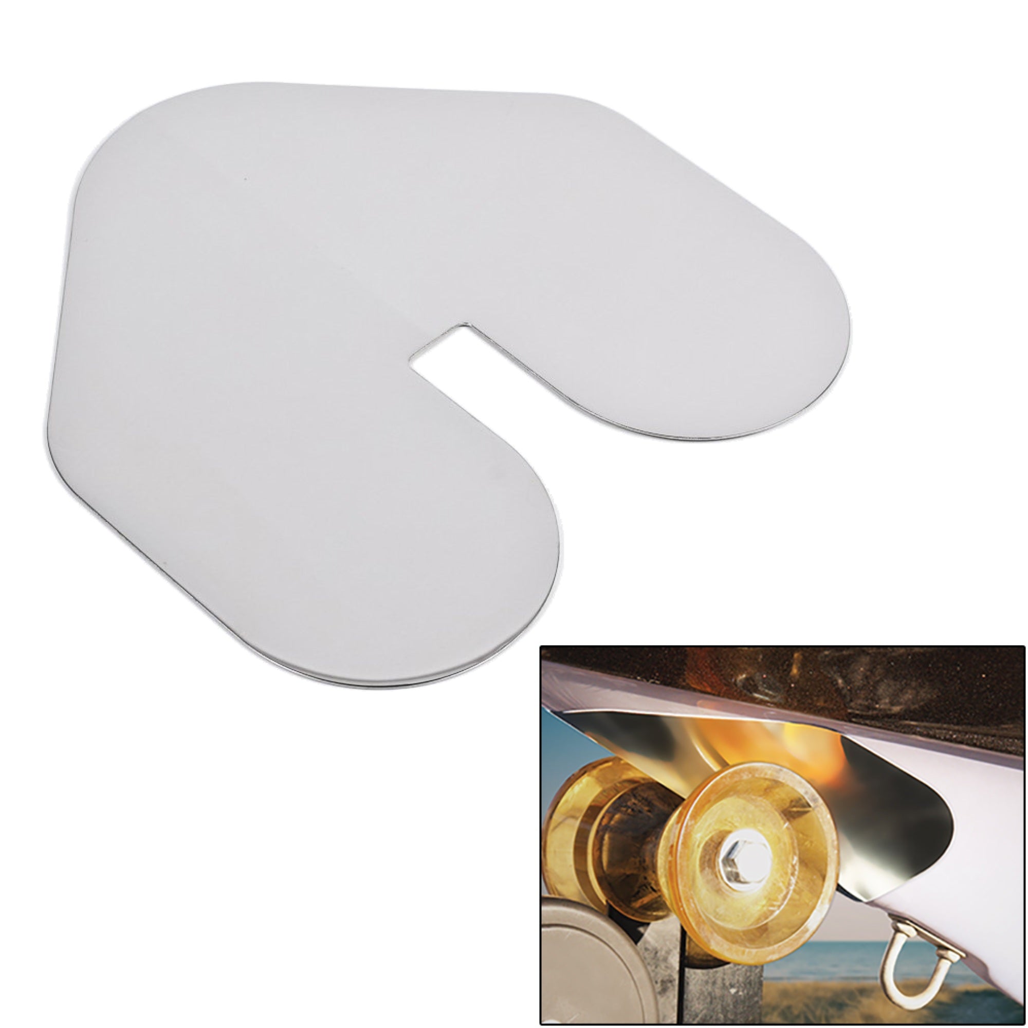 Megaware Xl Notched  Scuffbuster 22G Stainless