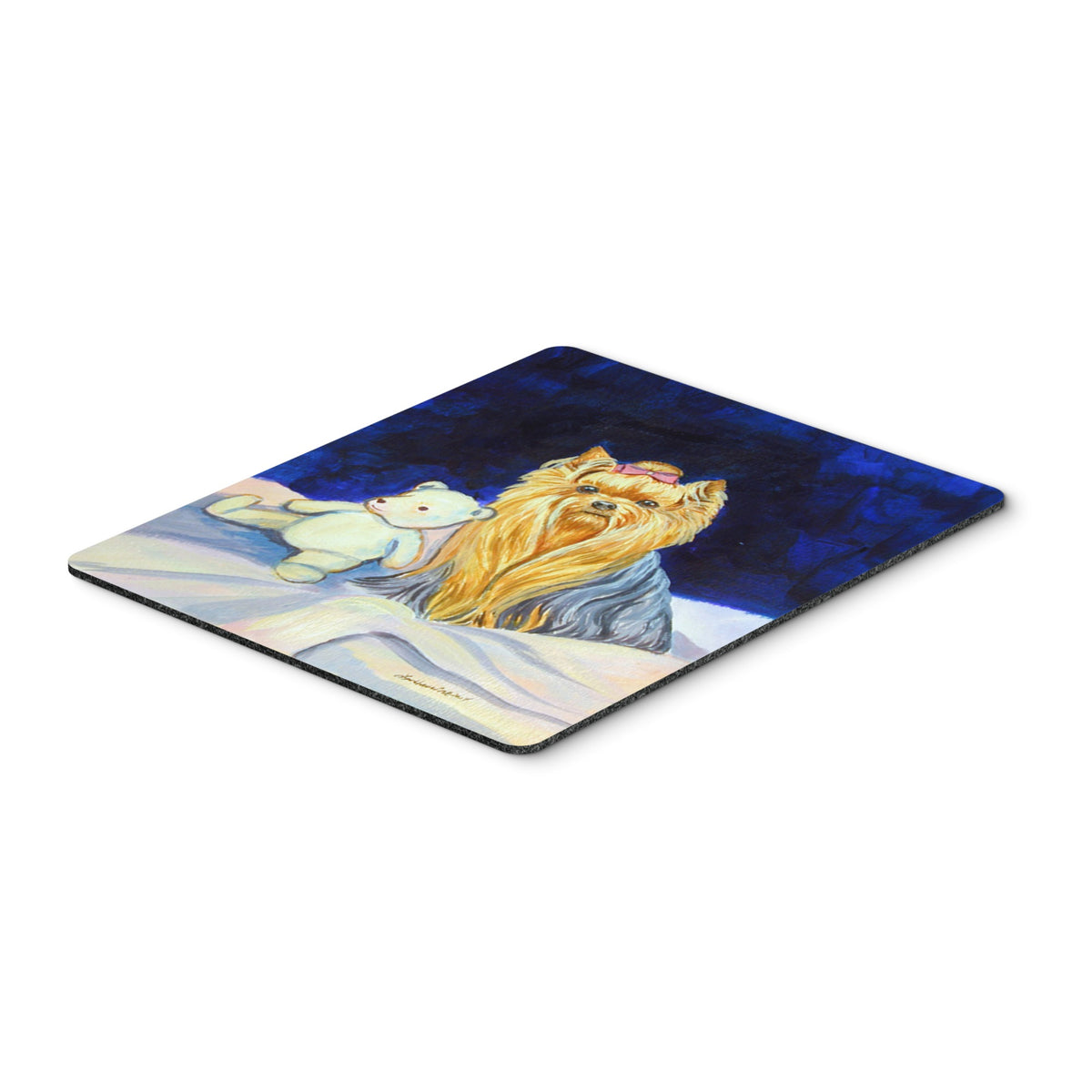 Caroline'S Treasures Mouse/Hot Pad/Trivet, Yorkie & Teddy Bear (7221Mp)