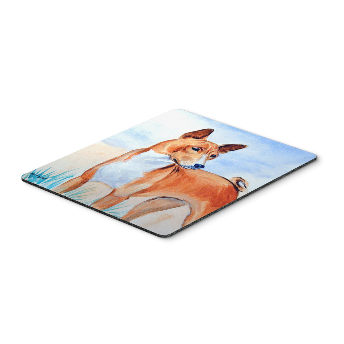 Caroline'S Treasures Mouse/Hot Pad/Trivet, Red Basenji (7223Mp)